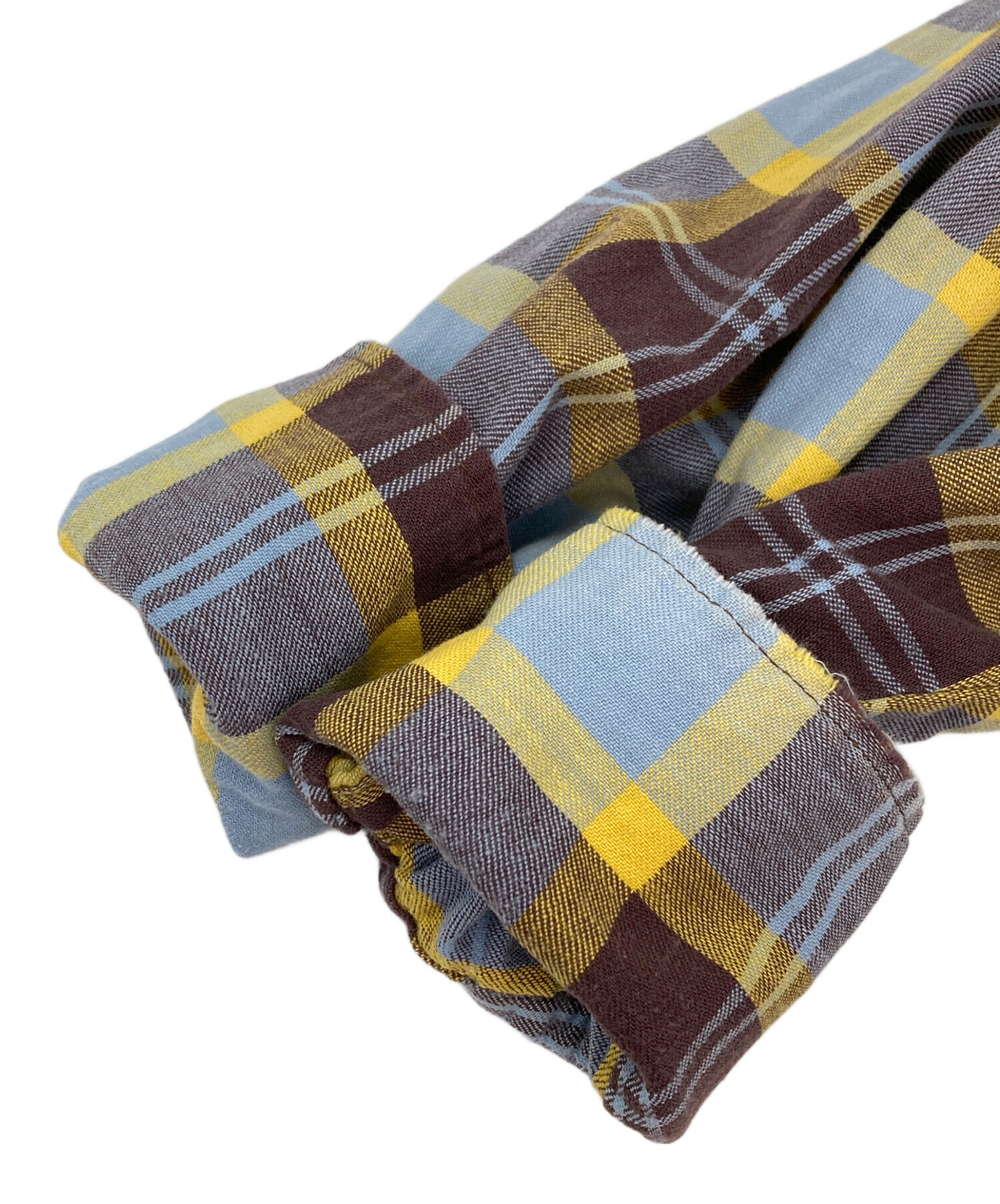 中古・古着通販】WOOLRICH (ウールリッチ) チェックシャツ ブラウン 