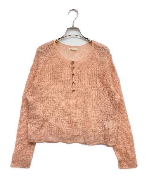 Plageプラージュ henley alpaca mix p/o 中古・古着通販】Plage (プラージュ) HENLEY ALPACA mix プルオーバー