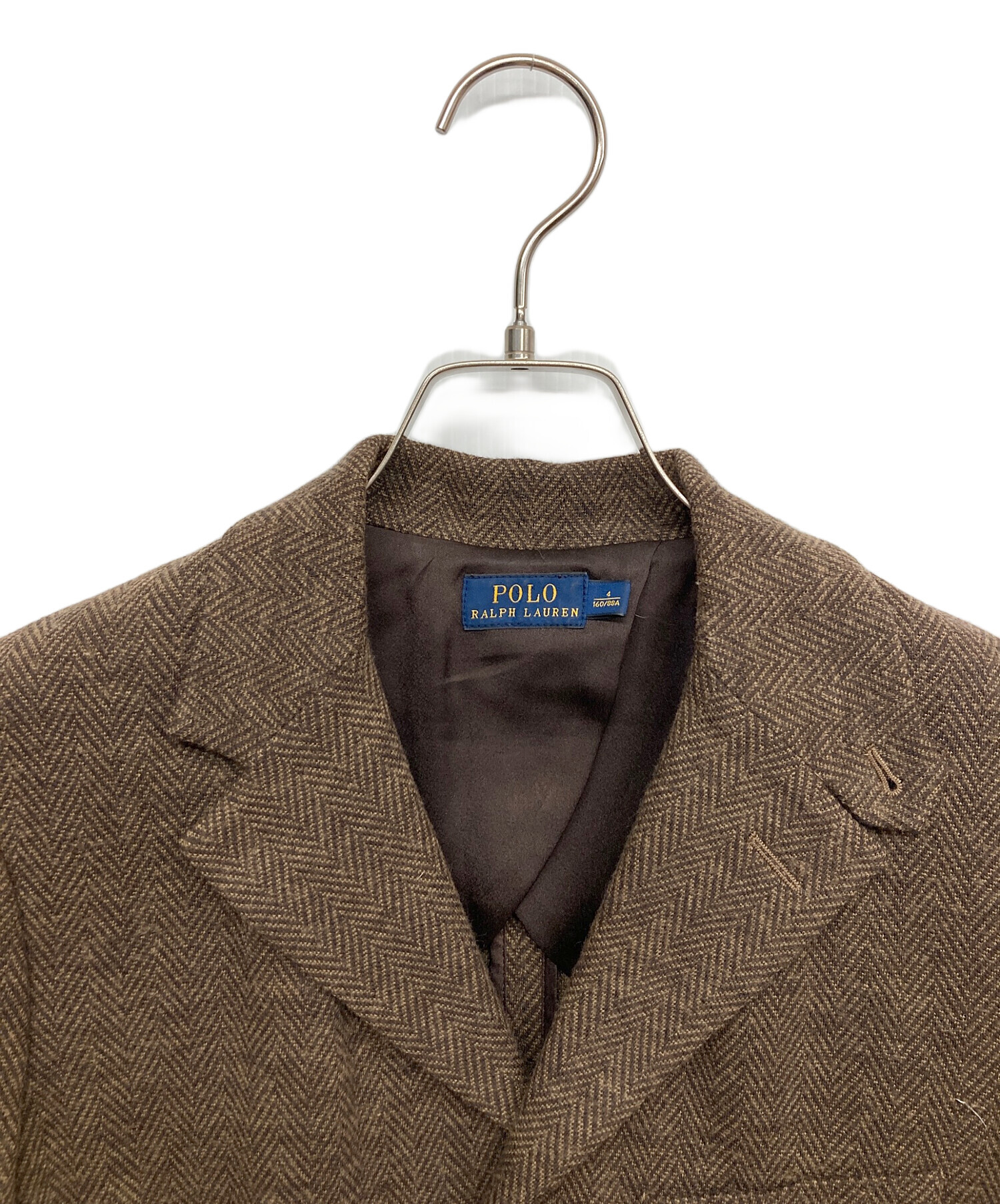 Ralph Lauren ラルフローレン テーラード ブラウン 茶 古着 44R 中古・古着通販】POLO RALPH LAUREN (ポロ・ラルフローレン