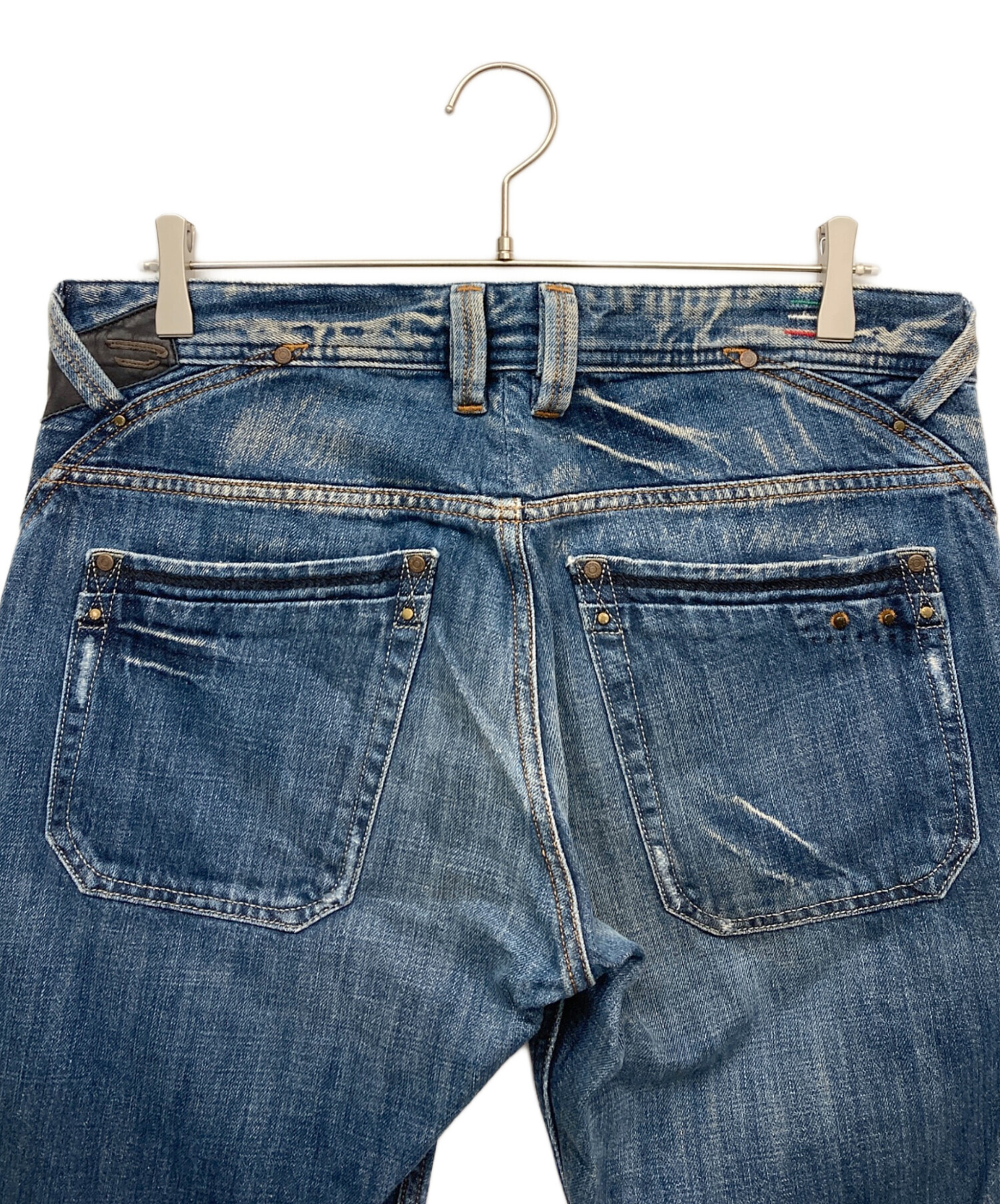中古・古着通販】DIESEL (ディーゼル) BUSKYデニムパンツ インディゴ 