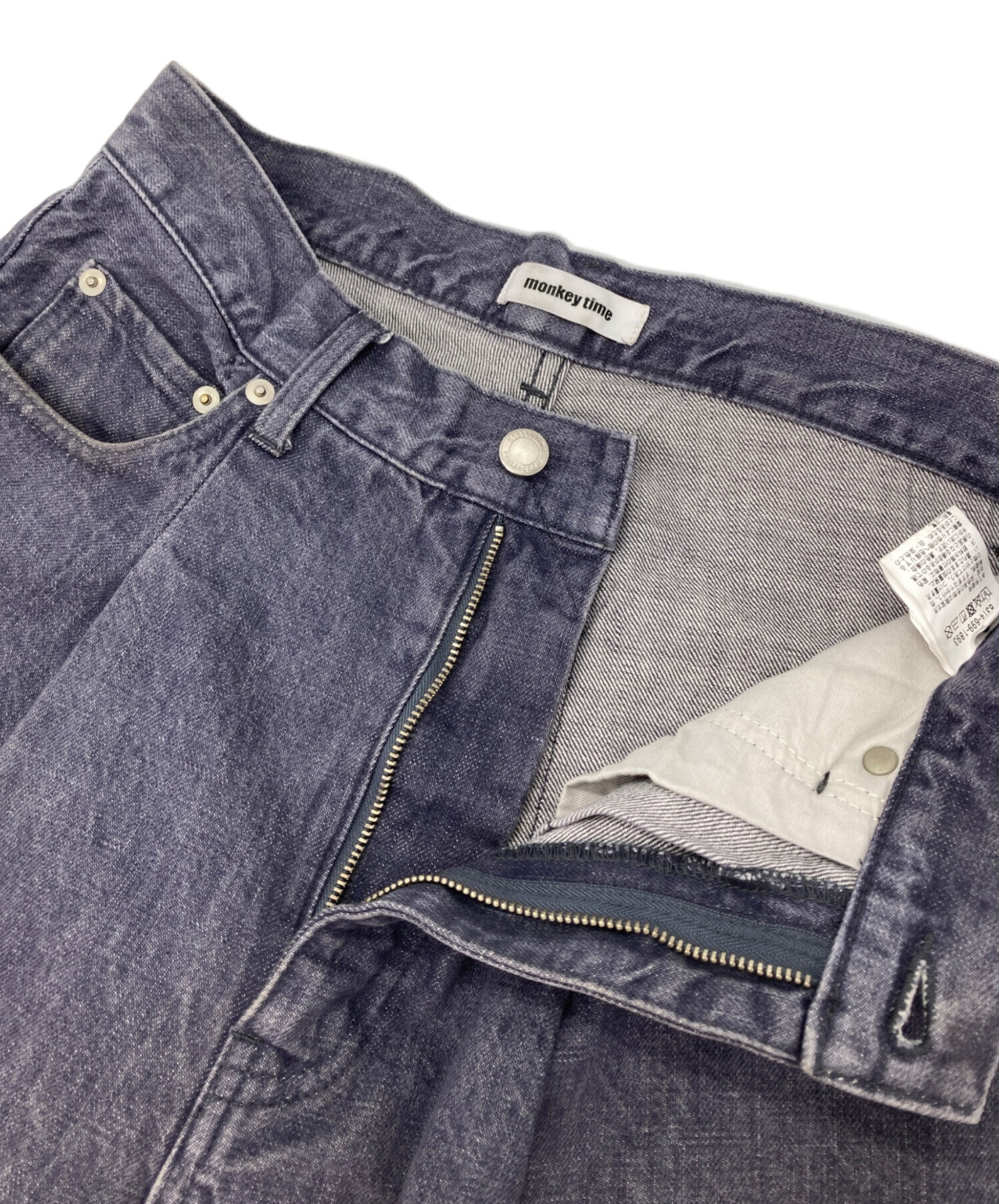 中古・古着通販】MONKEY TIME (モンキータイム) ワンプリーツ ワイド