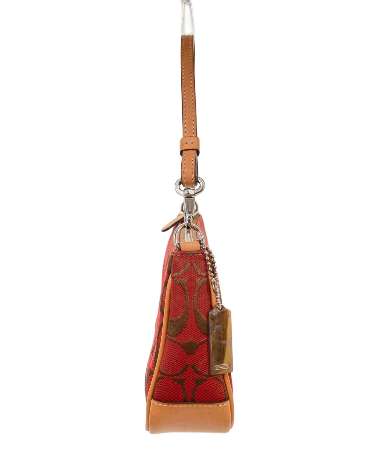 中古・古着通販】COACH (コーチ) シグネチャーワンショルダー 中古・古着通販】COACH (コーチ) シグネチャーワンショルダー