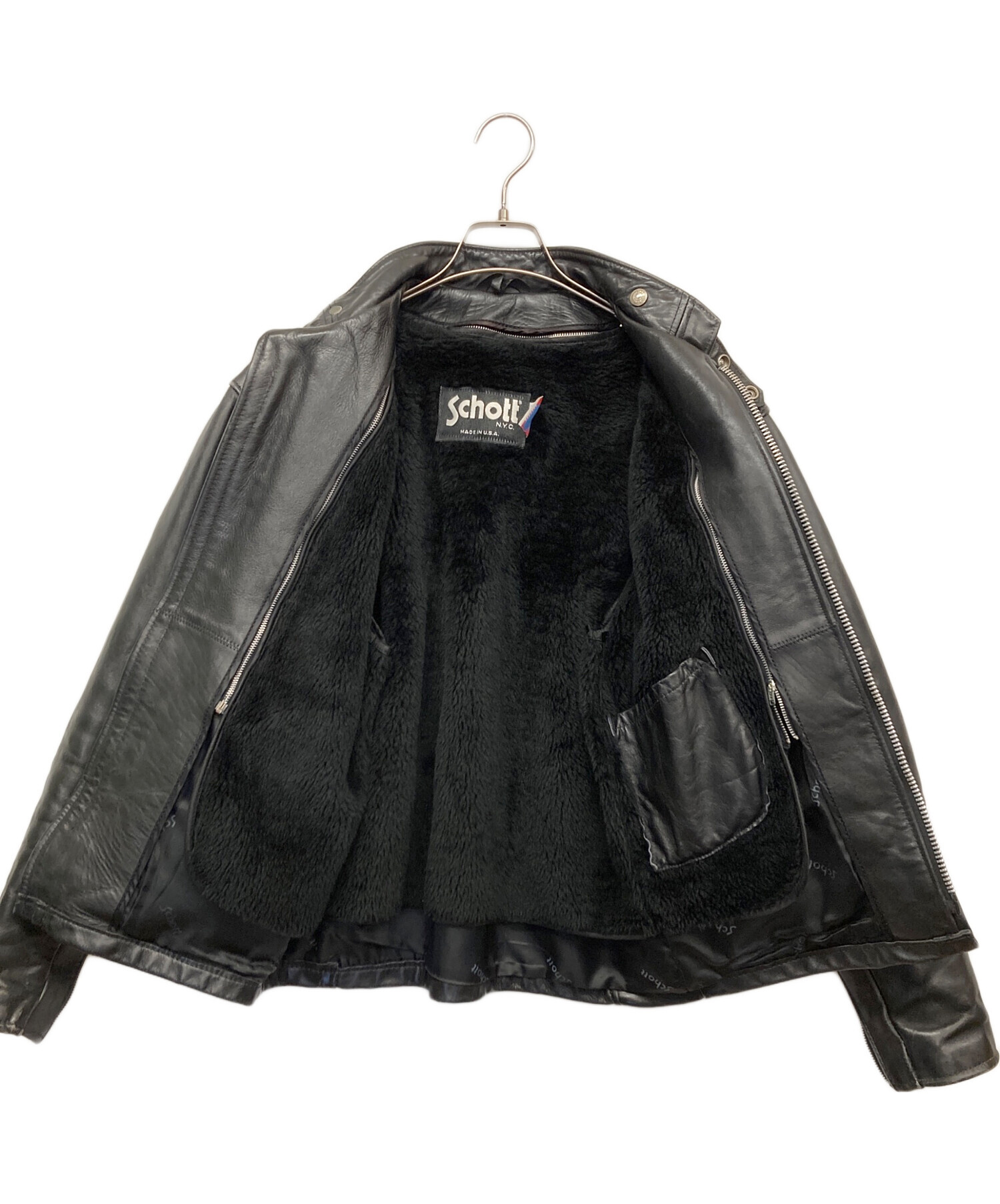 中古・古着通販】Schott (ショット) 141 ボアライナー付 レザー