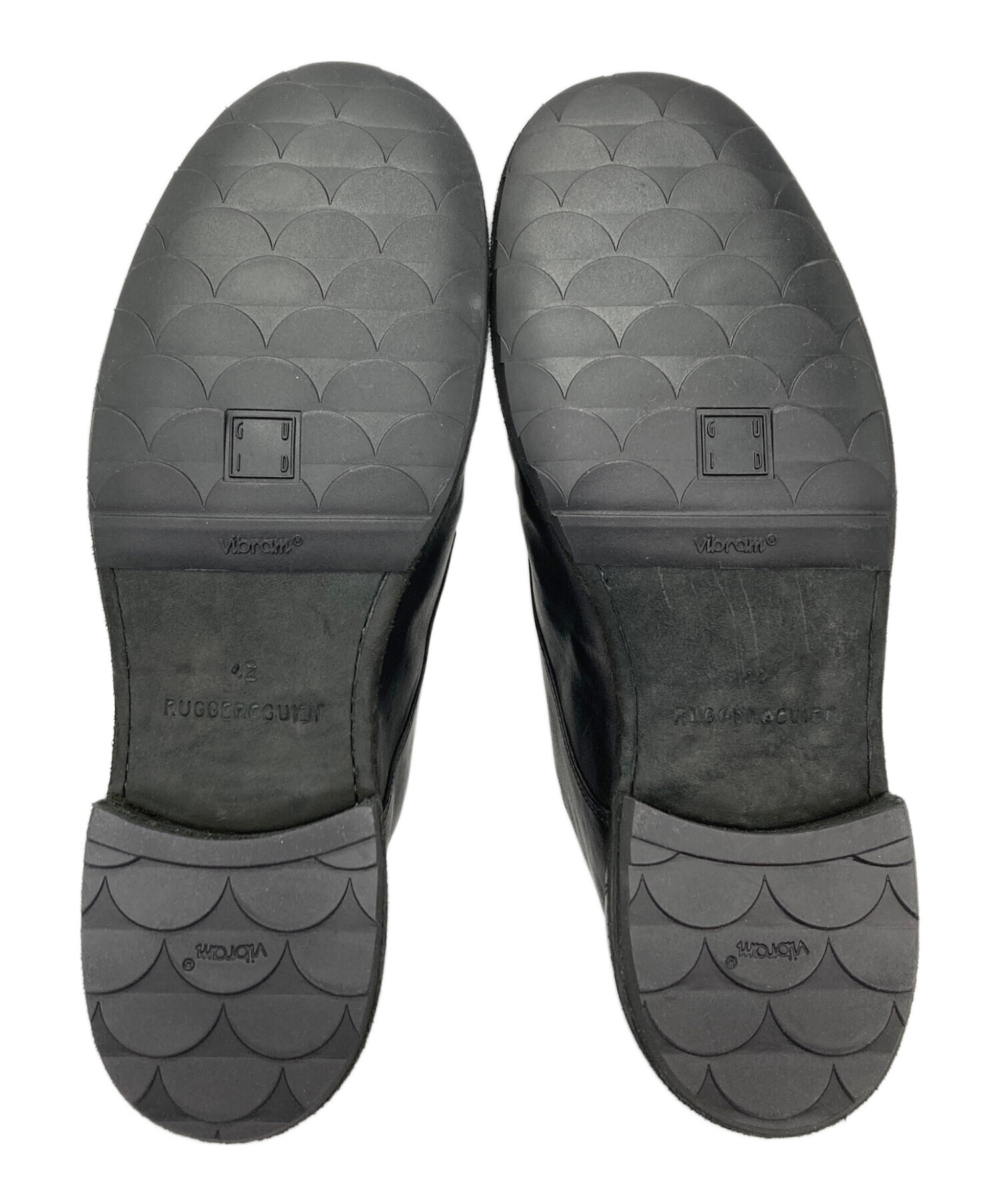 【期間限定値下】 GUIDI ダービーシューズ 42 中古・古着通販】GUIDI (グイディ) ダービーシューズ ブラック サイズ