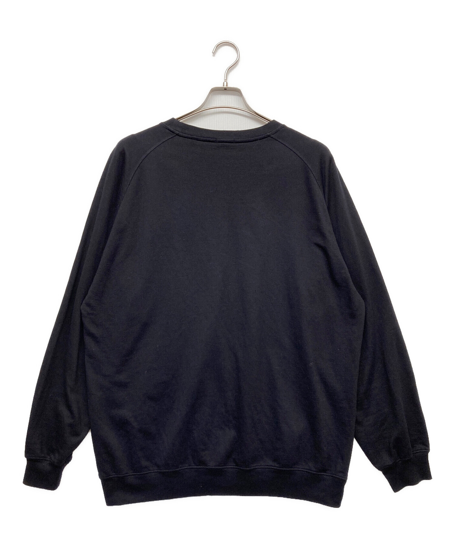 中古・古着通販】COMOLI (コモリ) COTTON SILK CREWNECK ネイビー  