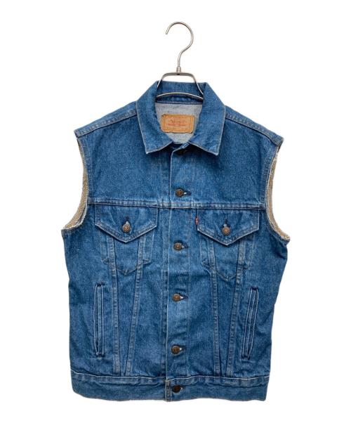 中古・古着通販】LEVI'S (リーバイス) デニムベスト インディゴ サイズ