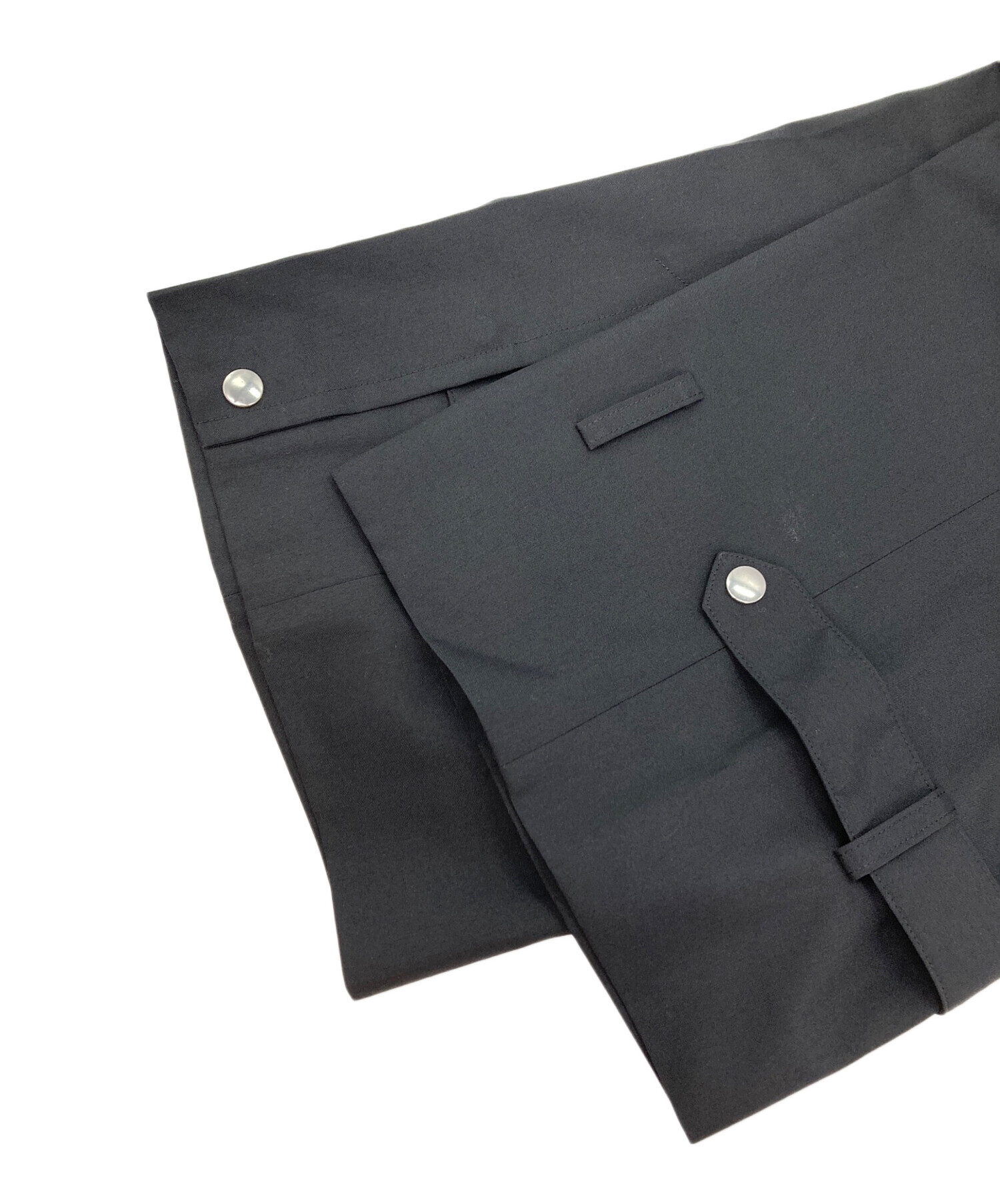 中古・古着通販】Tamme (タム) CWU-1/P WIDE SLACKS ブラック サイズ