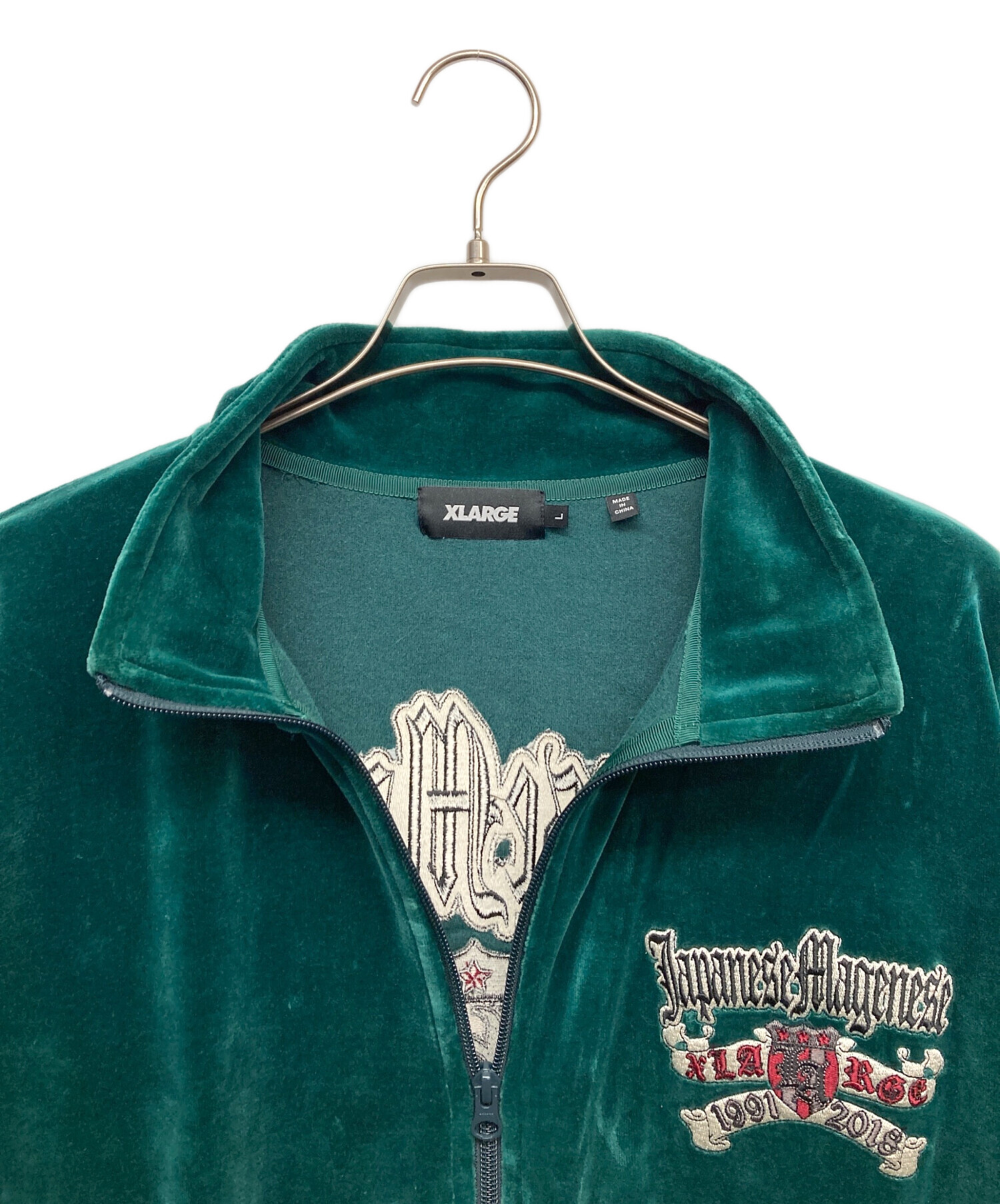 中古・古着通販】X-LARGE (エクストララージ) ベロアトラック