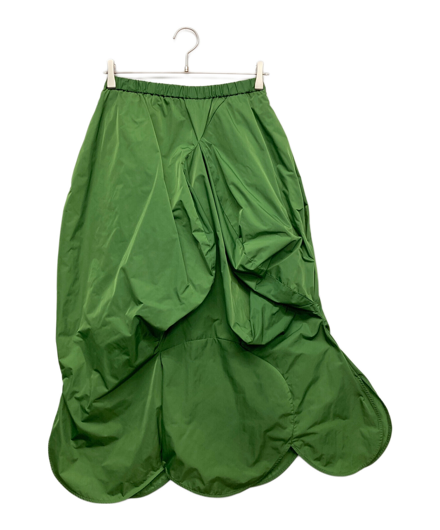 中古・古着通販】ENFOLD (エンフォルド) FUNNY SKIRT グリーン サイズ