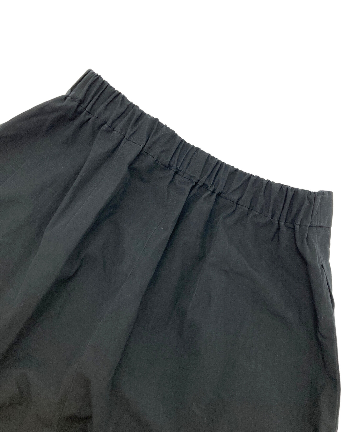 中古・古着通販】nagonstans (ナゴンスタンス) ROUND PANTS ブラック