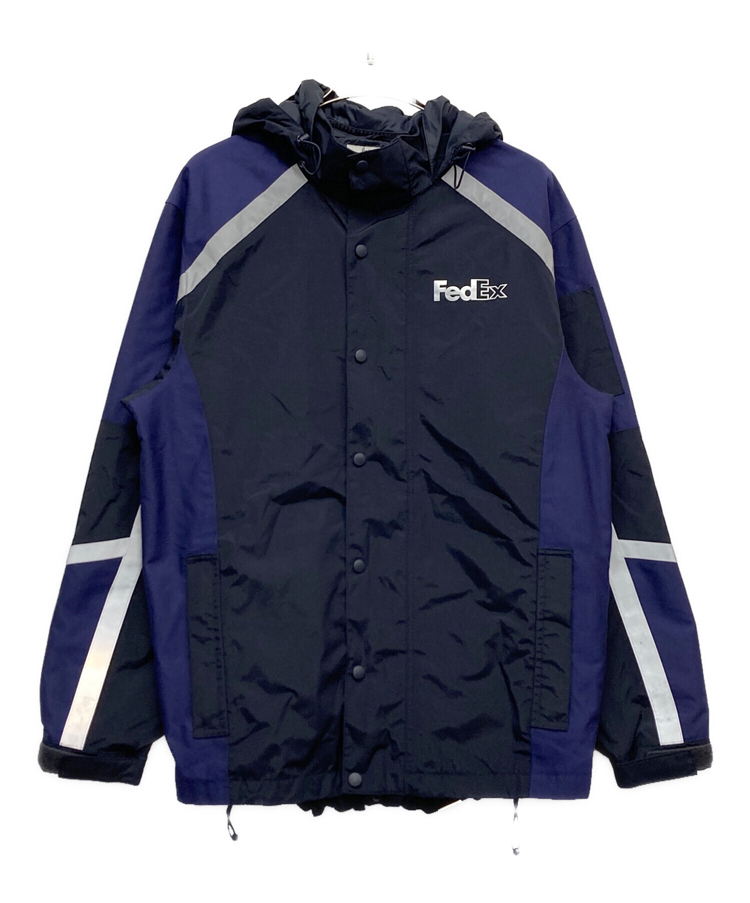 FTC パープル　ナイロンジャケット Mサイズ 中古・古着通販】fedex (フェデックス) ナイロンジャケット