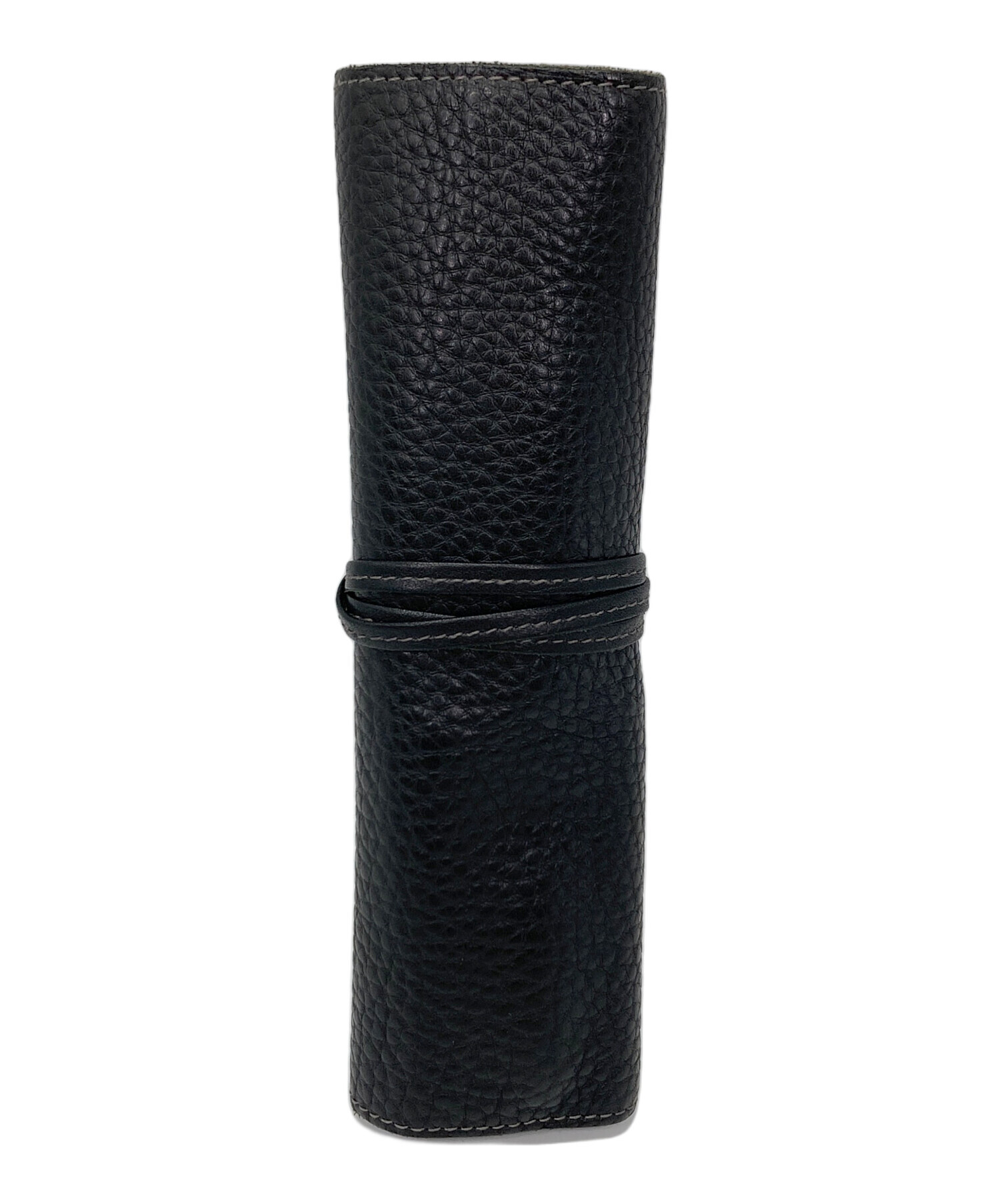 中古・古着通販】土屋鞄 (ツチヤカバン) ロールペンケース ブラック