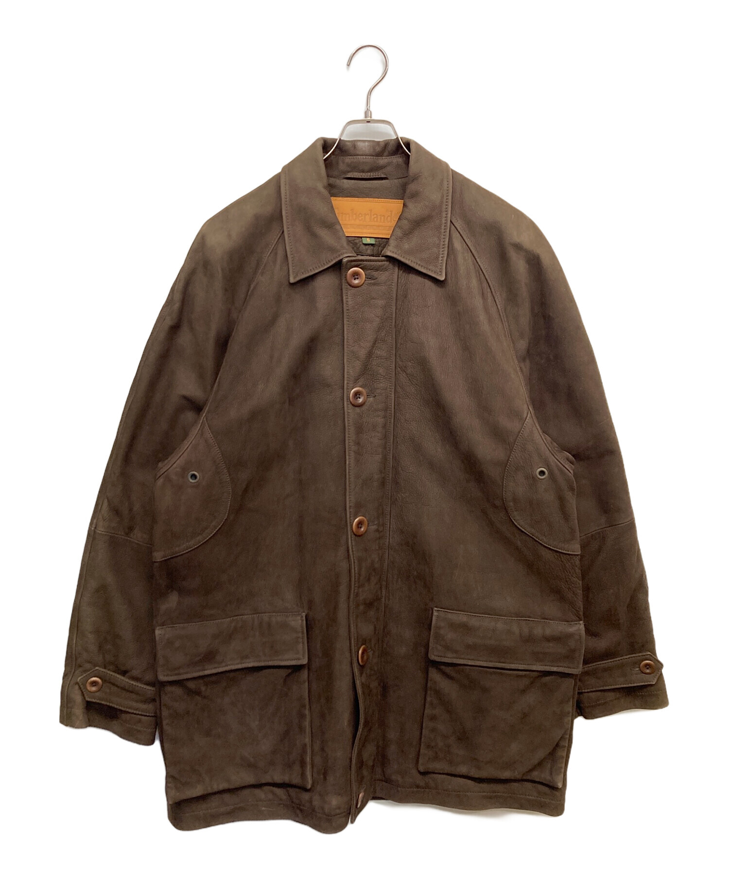 中古・古着通販】Timberland (ティンバーランド) カウレザーコート 
