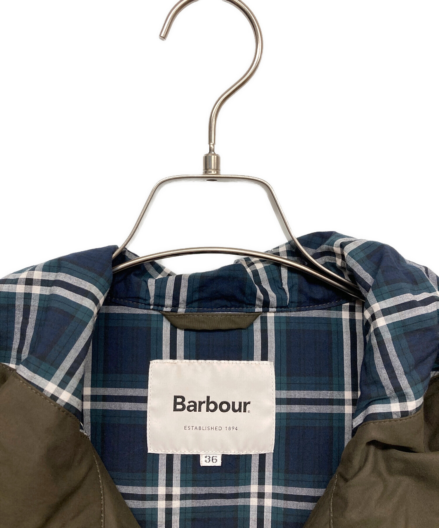中古・古着通販】Barbour (バブアー) フーデットノンワックス 