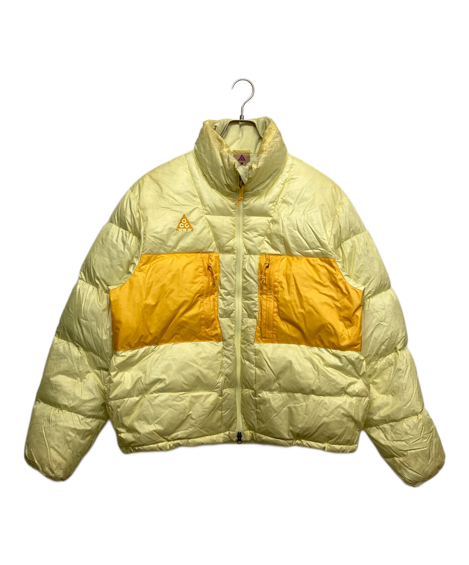 NIKE ACG ナイキ エーシージー イエロー ジャケット 00s 中古・古着通販】NIKE ACG (ナイキエーシージー) ダウンジャケット