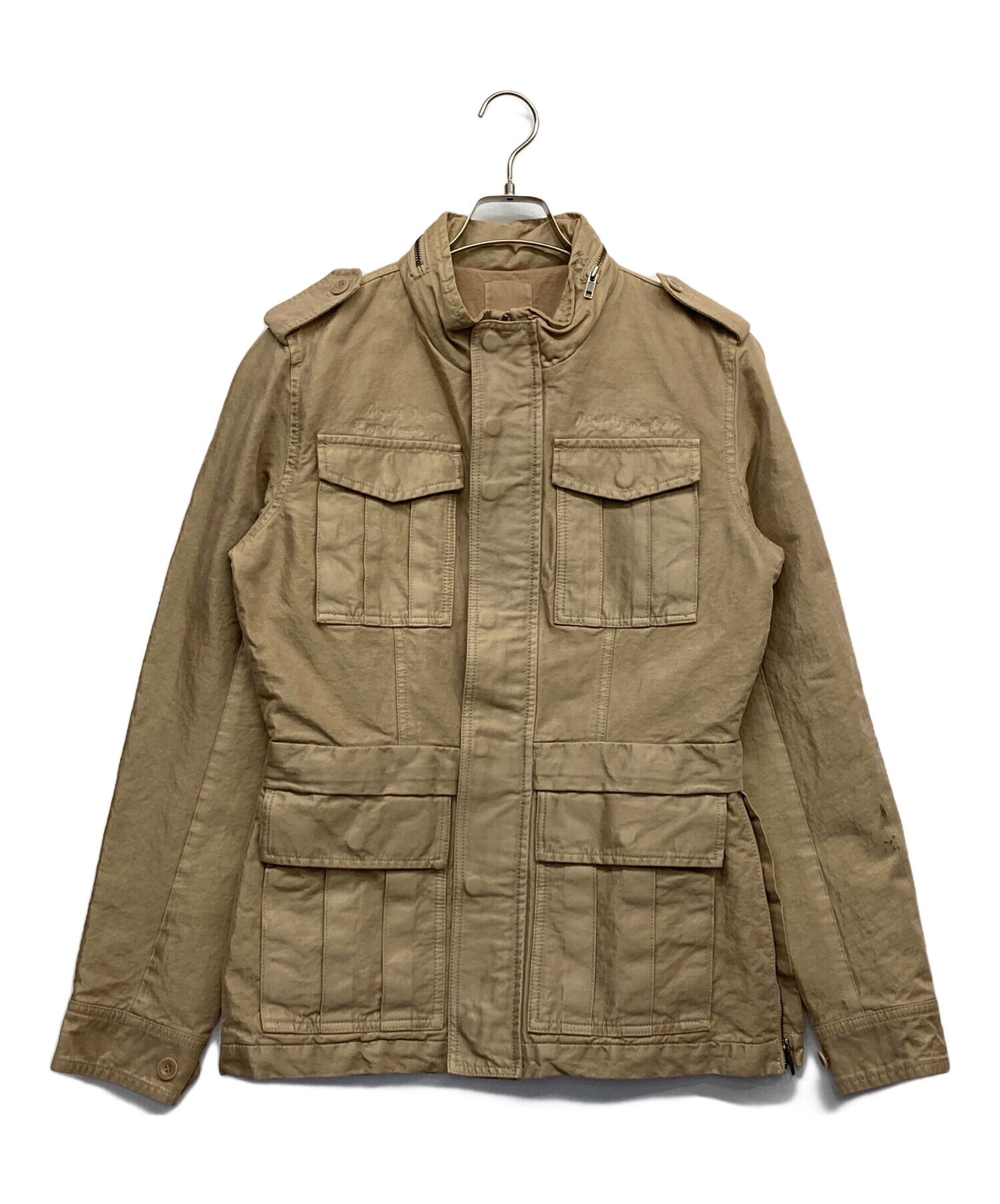 中古・古着通販】DIESEL (ディーゼル) M-65ジャケット ベージュ サイズ