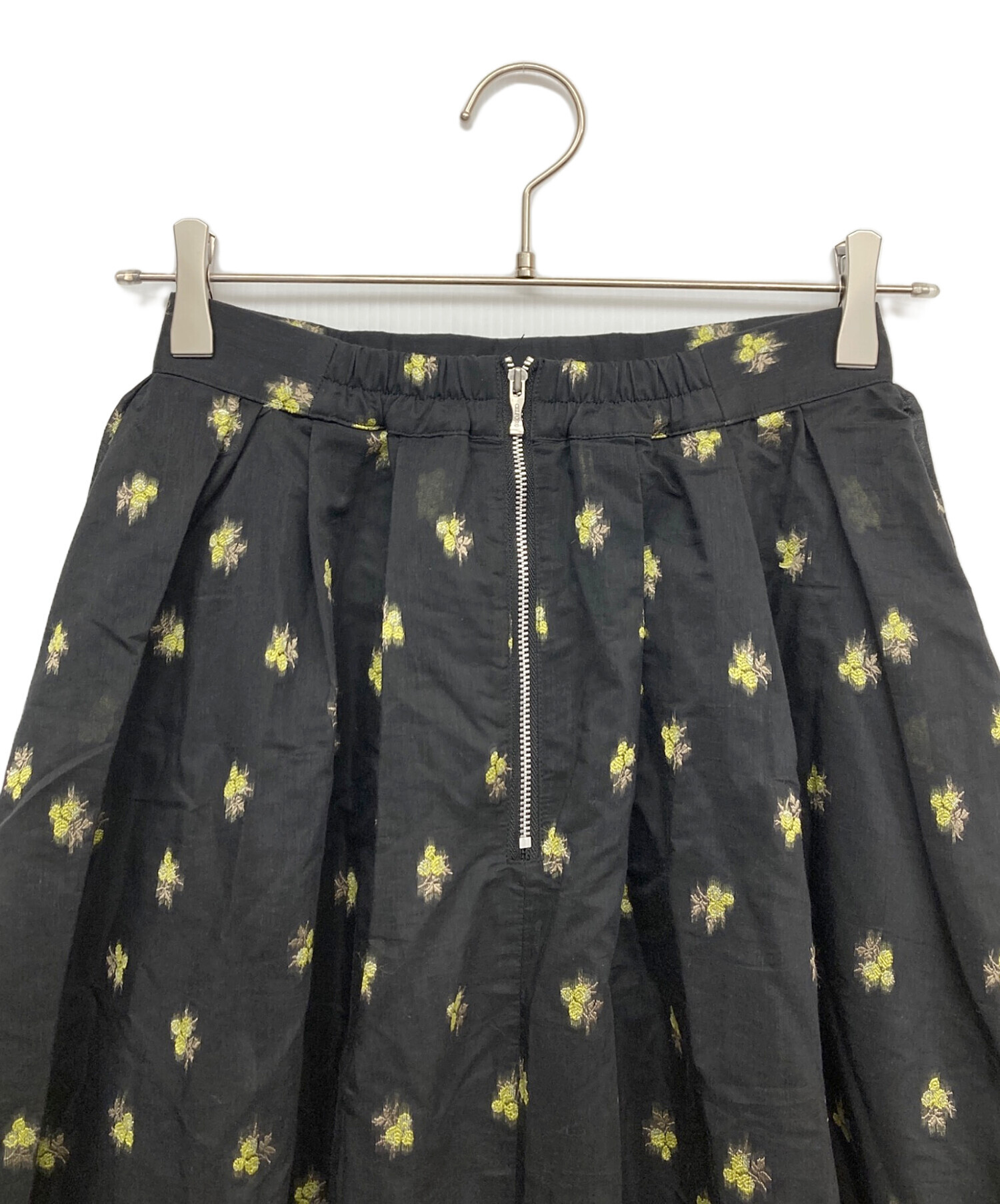 新品タグ付き！セルフォードCELFORD フレアスカート ブラック 36 中古・古着通販】CELFORD (セルフォード) バリエーションフレア