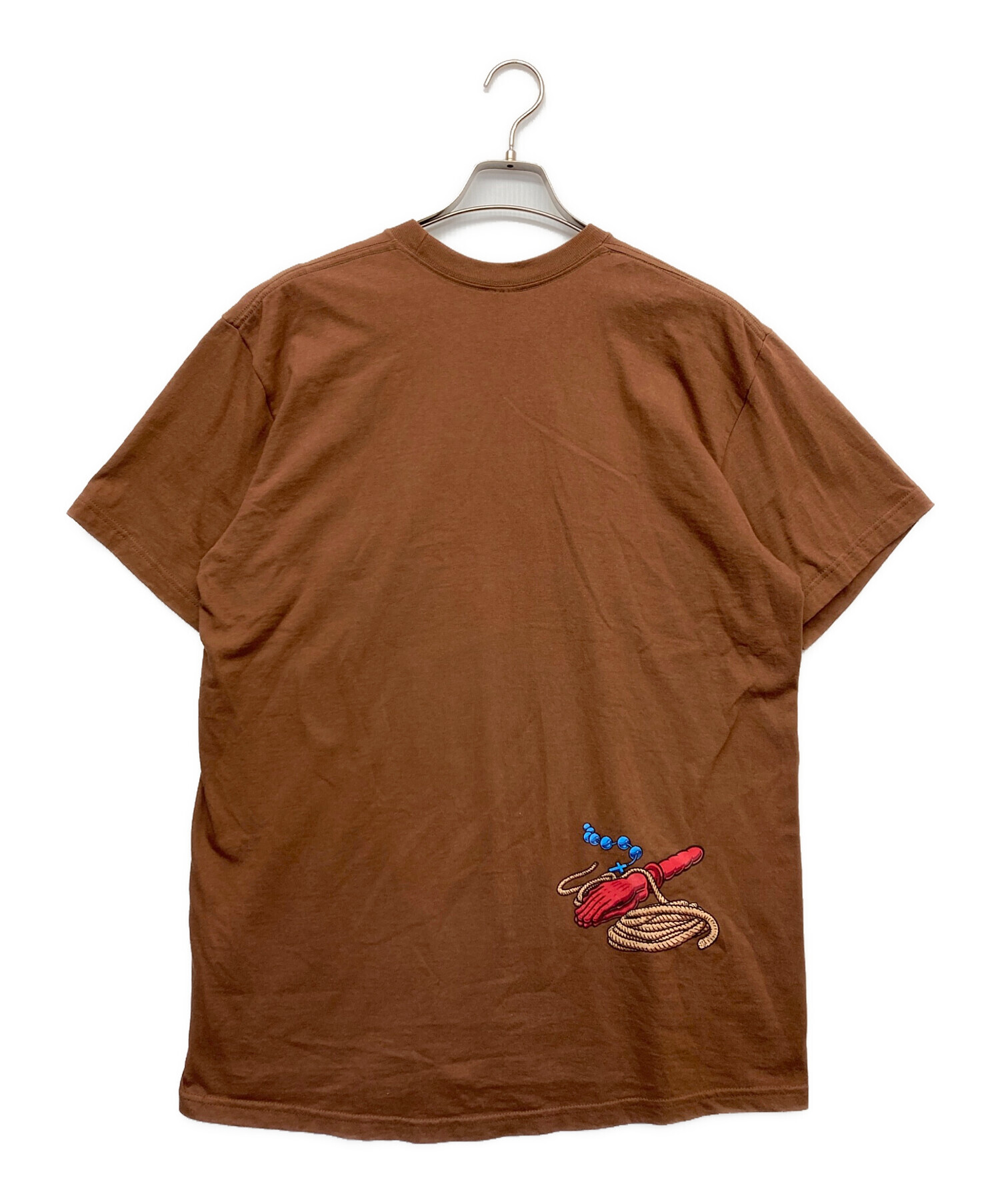 中古・古着通販】Supreme (シュプリーム) NUNS TEE ブラウン サイズ:L 