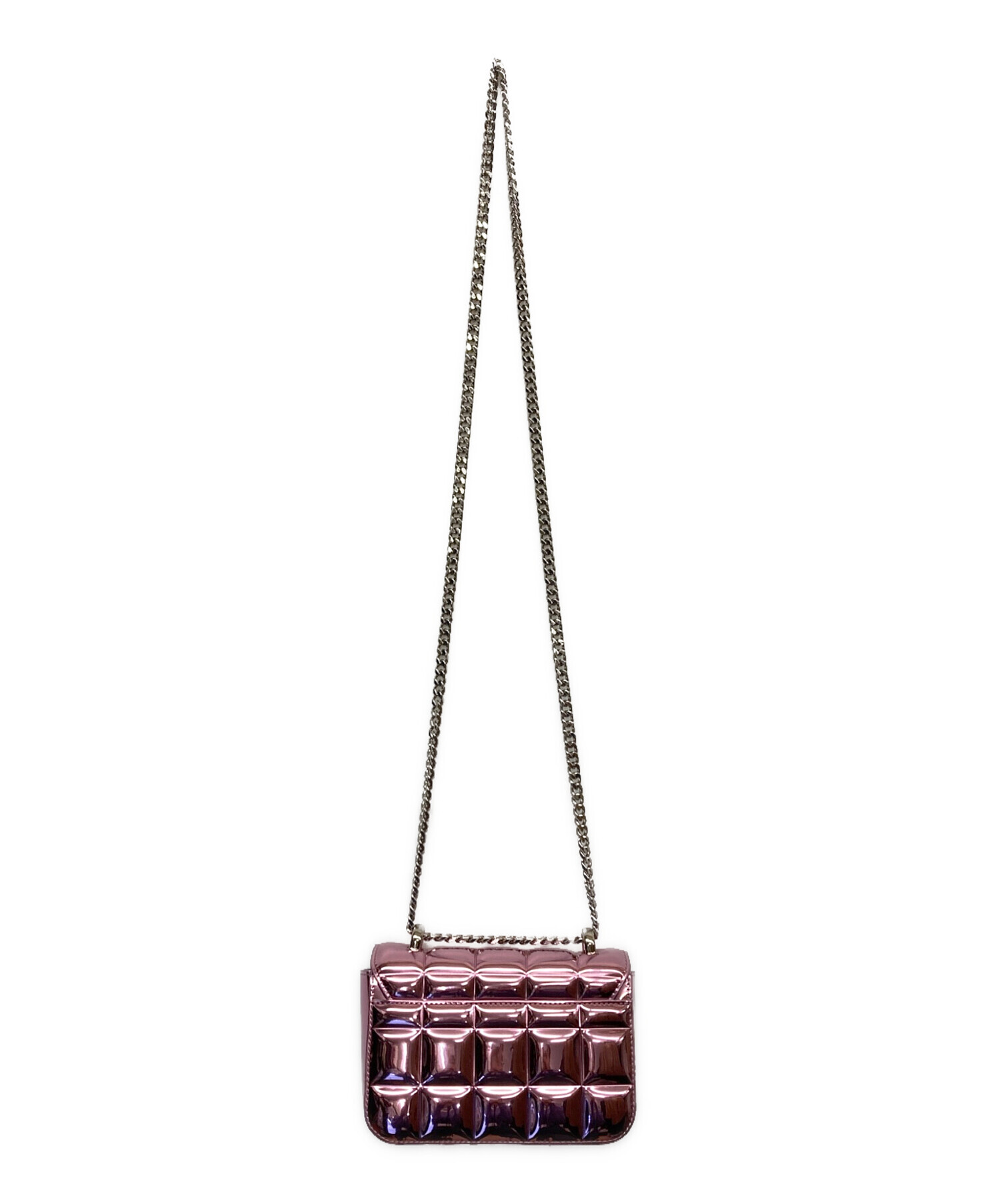 CHARLES & KEITH チャールズアンドキース ショルダーバッグ ピンク 中古・古着通販】CHARLES & KEITH (チャールズ＆キース) ショルダー