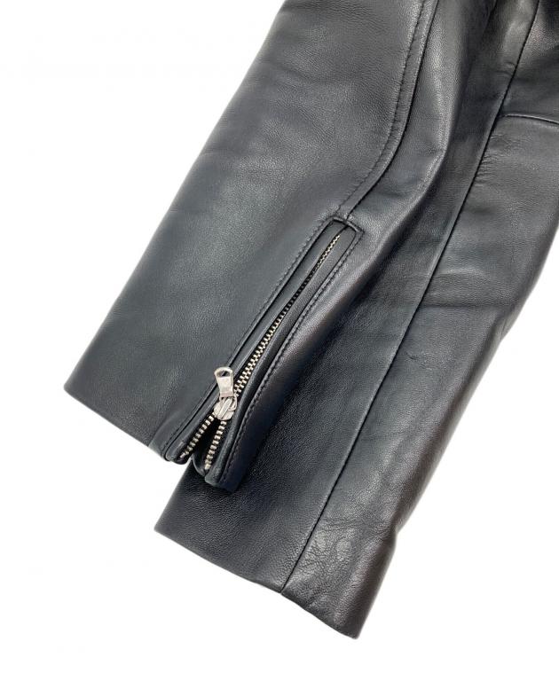 極美品♡フリークスストア ラムレザー シングルライダースジャケット 羊革 中古・古着通販】FREAK'S STORE (フリークスストア) ラムレザー