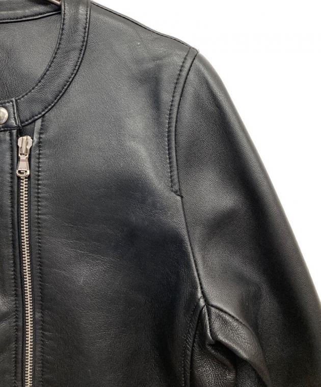 極美品♡フリークスストア ラムレザー シングルライダースジャケット 羊革 中古・古着通販】FREAK'S STORE (フリークスストア) ラムレザー