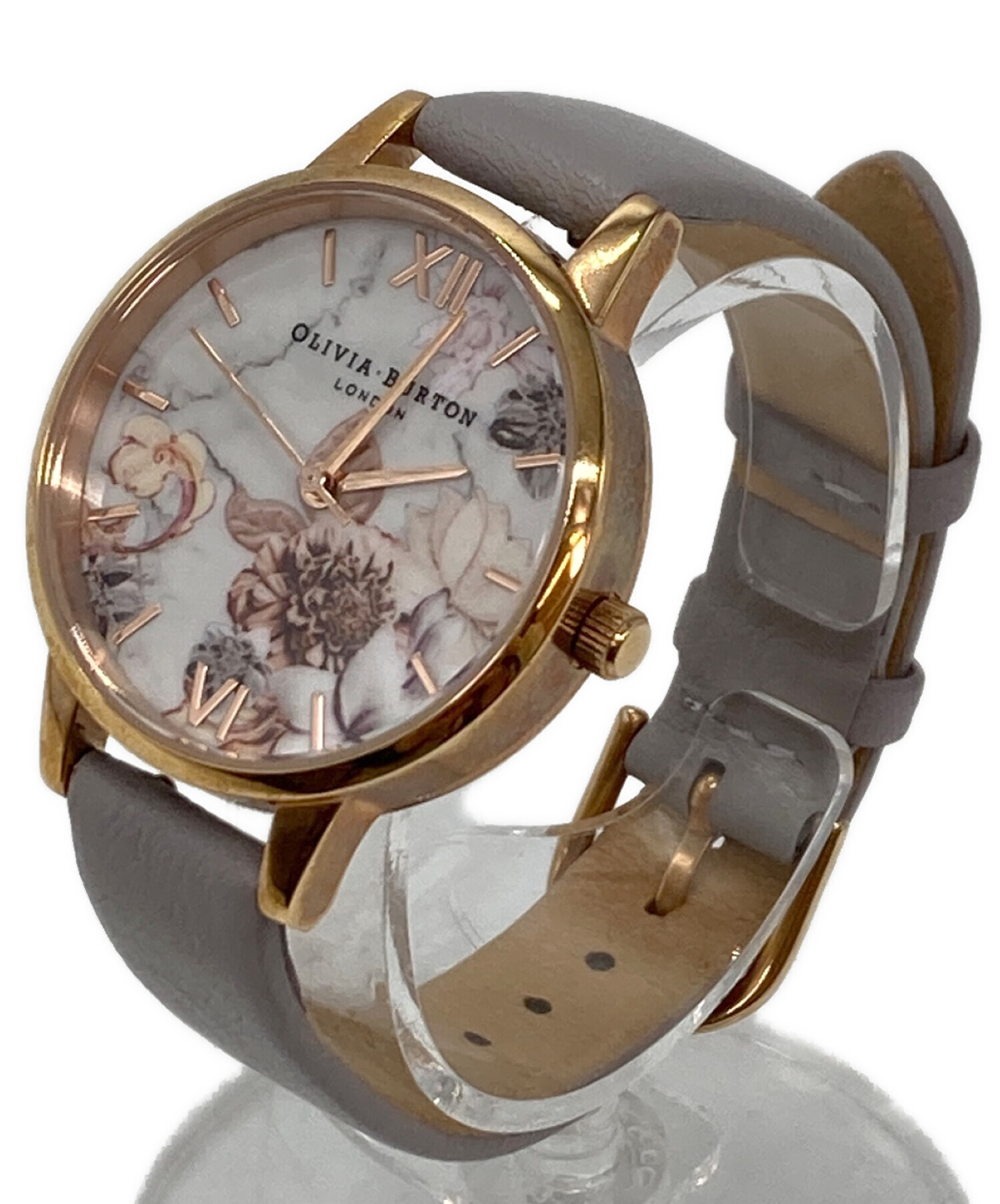 中古・古着通販】OLIVIA BURTON (オリビアバートン) 腕時計 ホワイト 