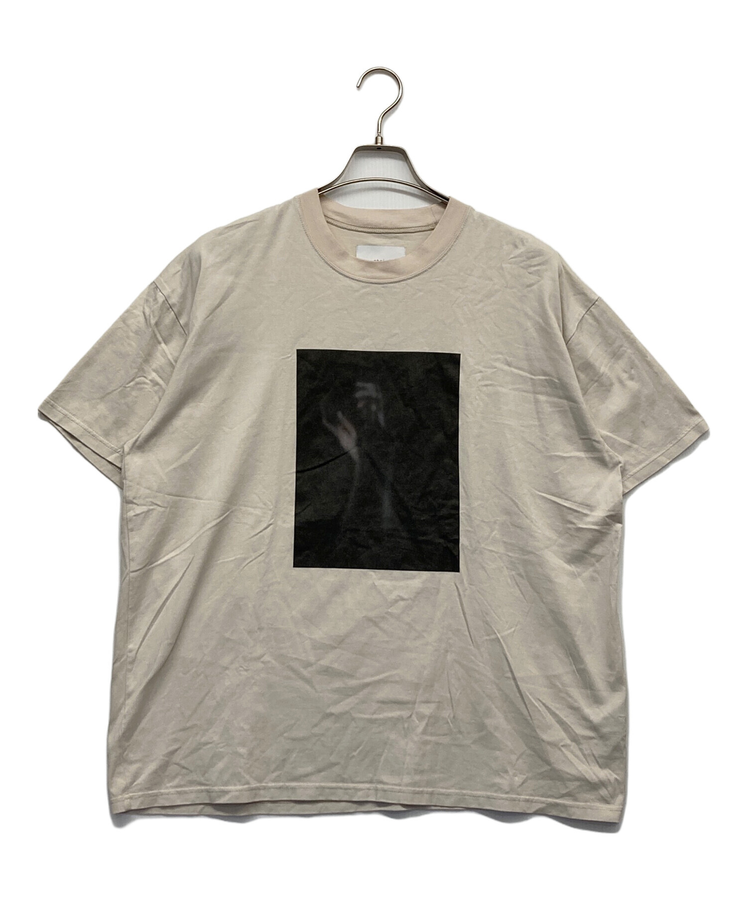 中古・古着通販】stein (シュタイン) プリントTシャツ グレー サイズ:S 