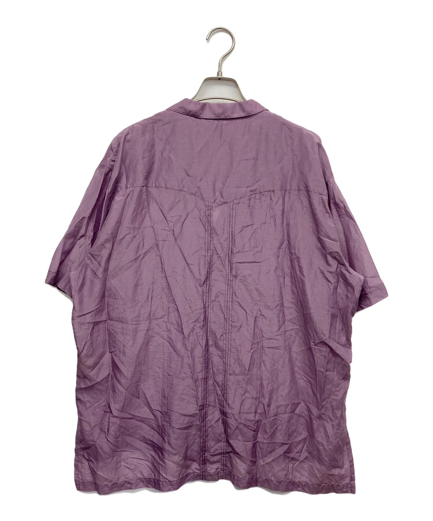 todayful トゥデイフル  サテンオーバーシャツ　シースルー　ピンク TODAYFUL（トゥデイフル）の「サテンオーバーシャツ（シャツ/ブラウス