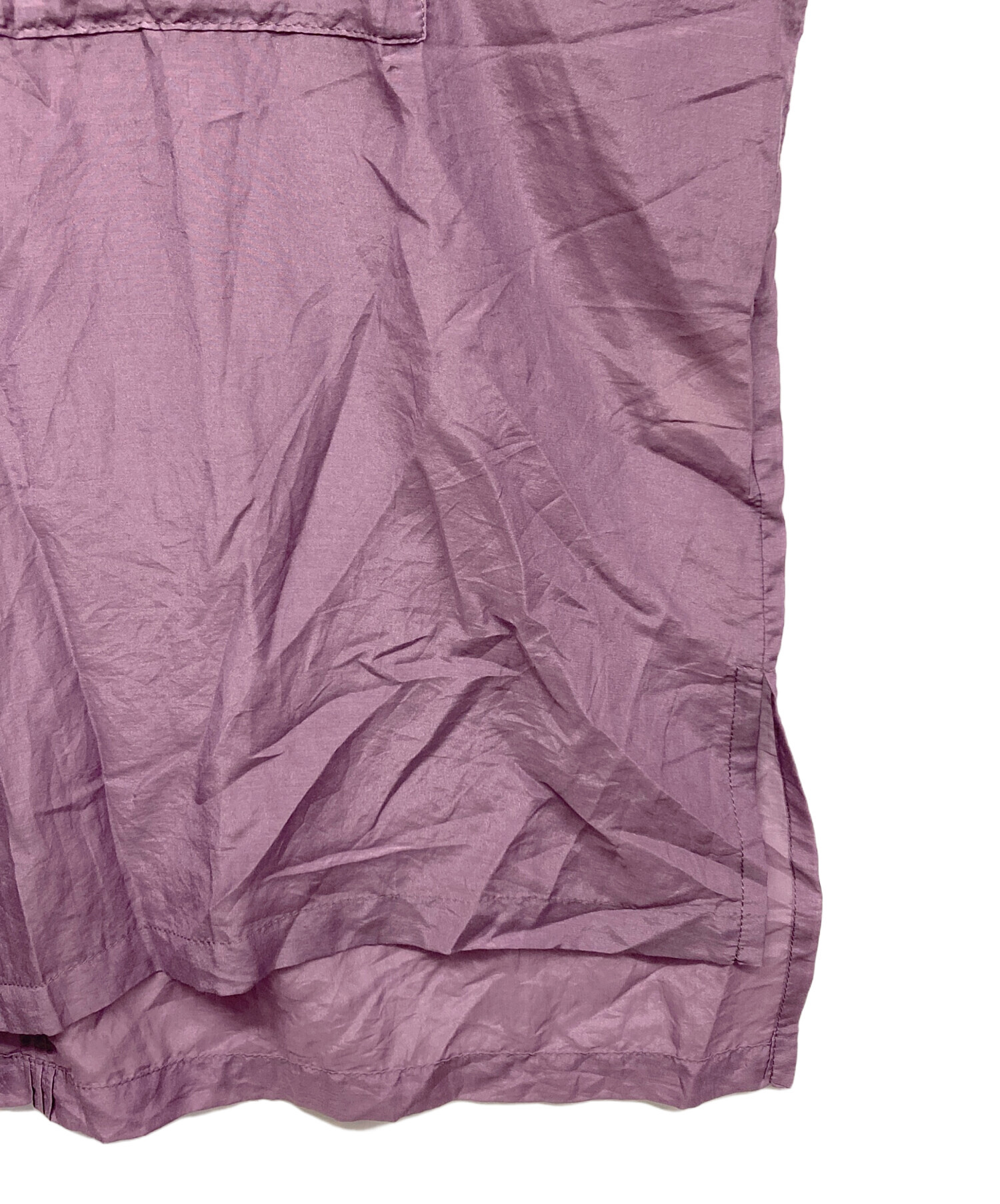 中古・古着通販】TODAYFUL (トゥデイフル) シアーシャツ ピンク サイズ 