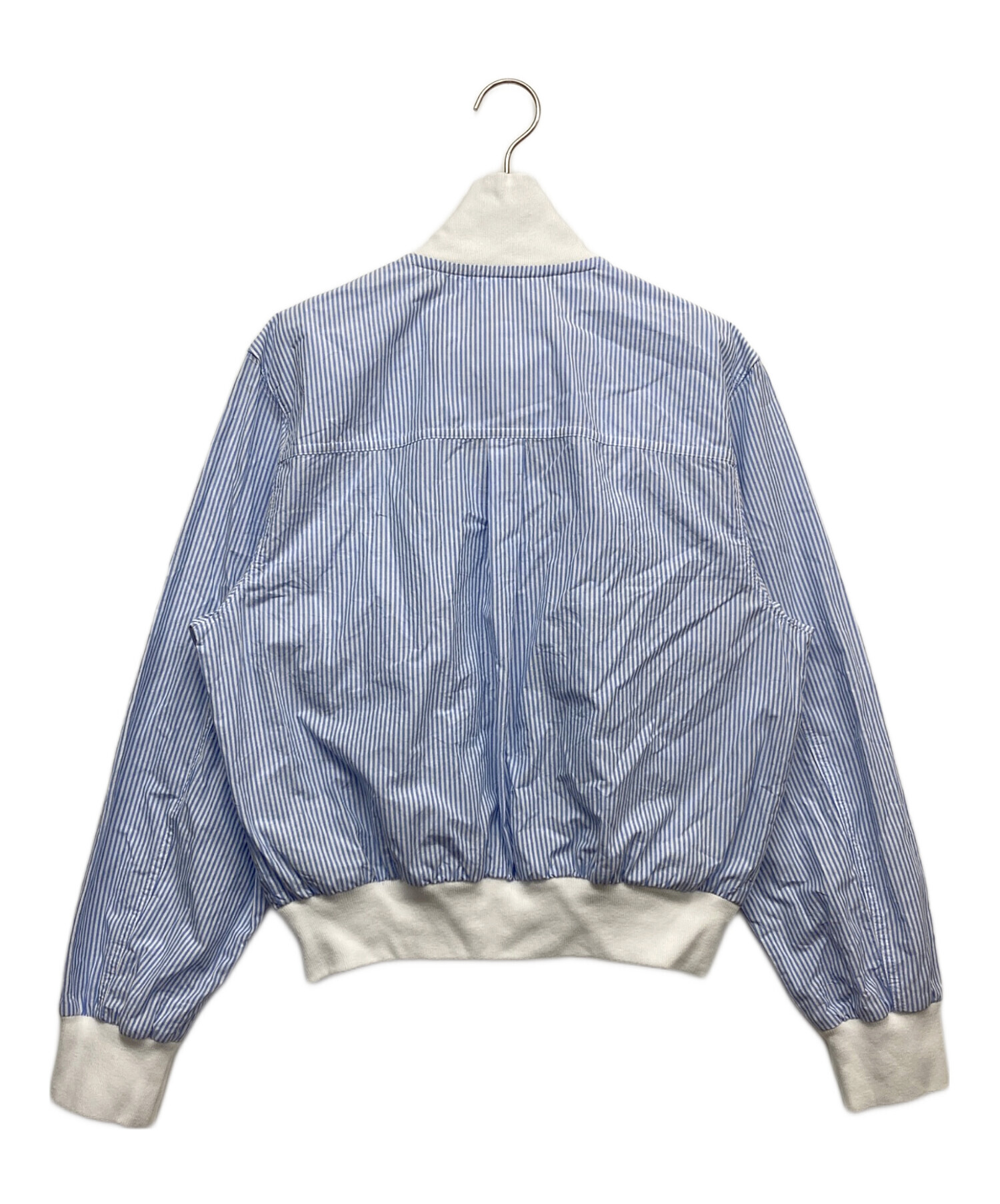 中古・古着通販】adidas (アディダス) ストライプジャケット ブルー 
