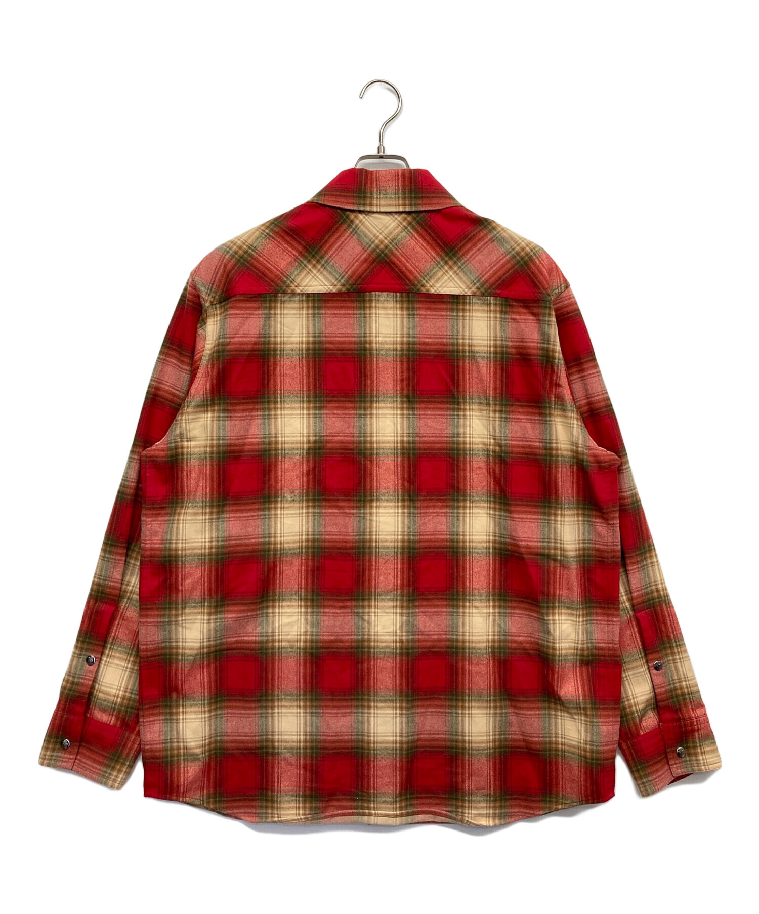 中古・古着通販】MONCLER (モンクレール) CAMICIA/長袖チェックシャツ