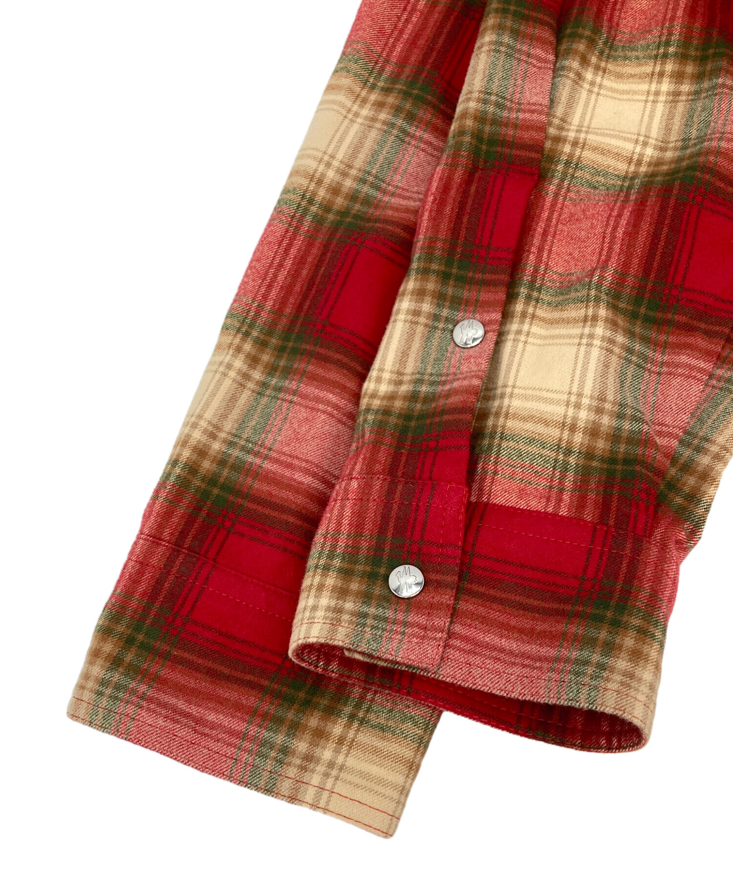 中古・古着通販】MONCLER (モンクレール) CAMICIA/長袖チェックシャツ