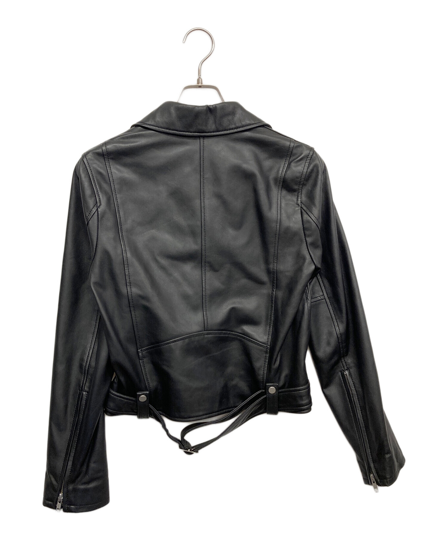 中古・古着通販】Snidel (スナイデル) ラムレザーダブルライダース