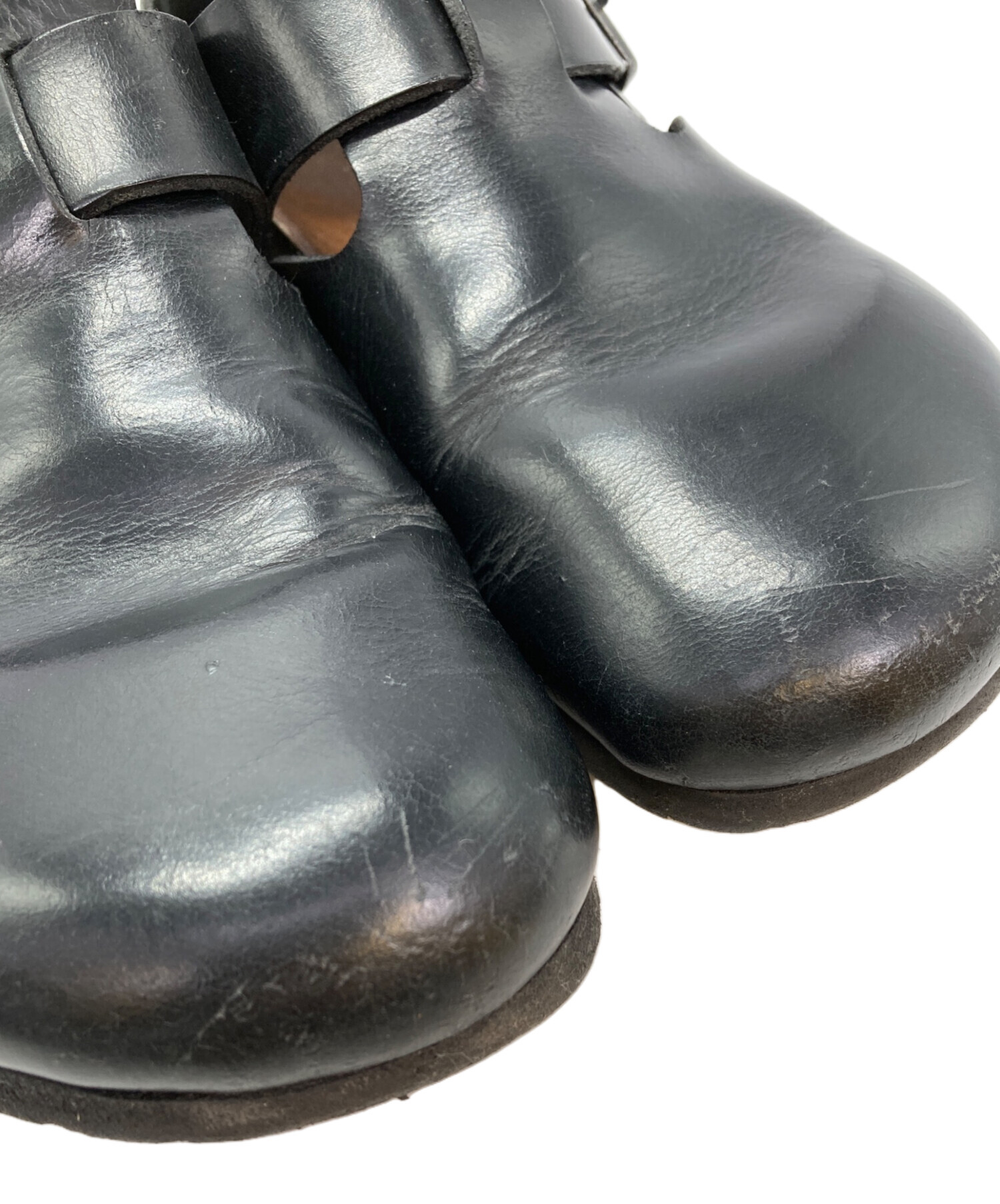 【未使用級】BIRKENSTOCK　ロンドン （27）黒　サンダル　レザー 中古・古着通販】BIRKENSTOCK (ビルケンシュトック) Londonレザー