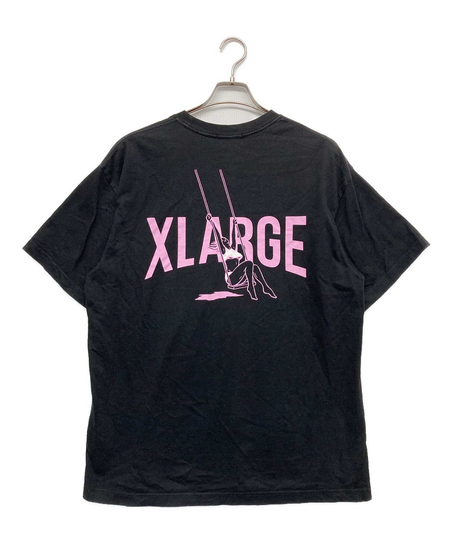 新品 エクストララージ XLARGE ビッグロゴ デカロゴ ビッグ Tシャツ : FR2 エクストララージ パーカー L 黒 イエロー