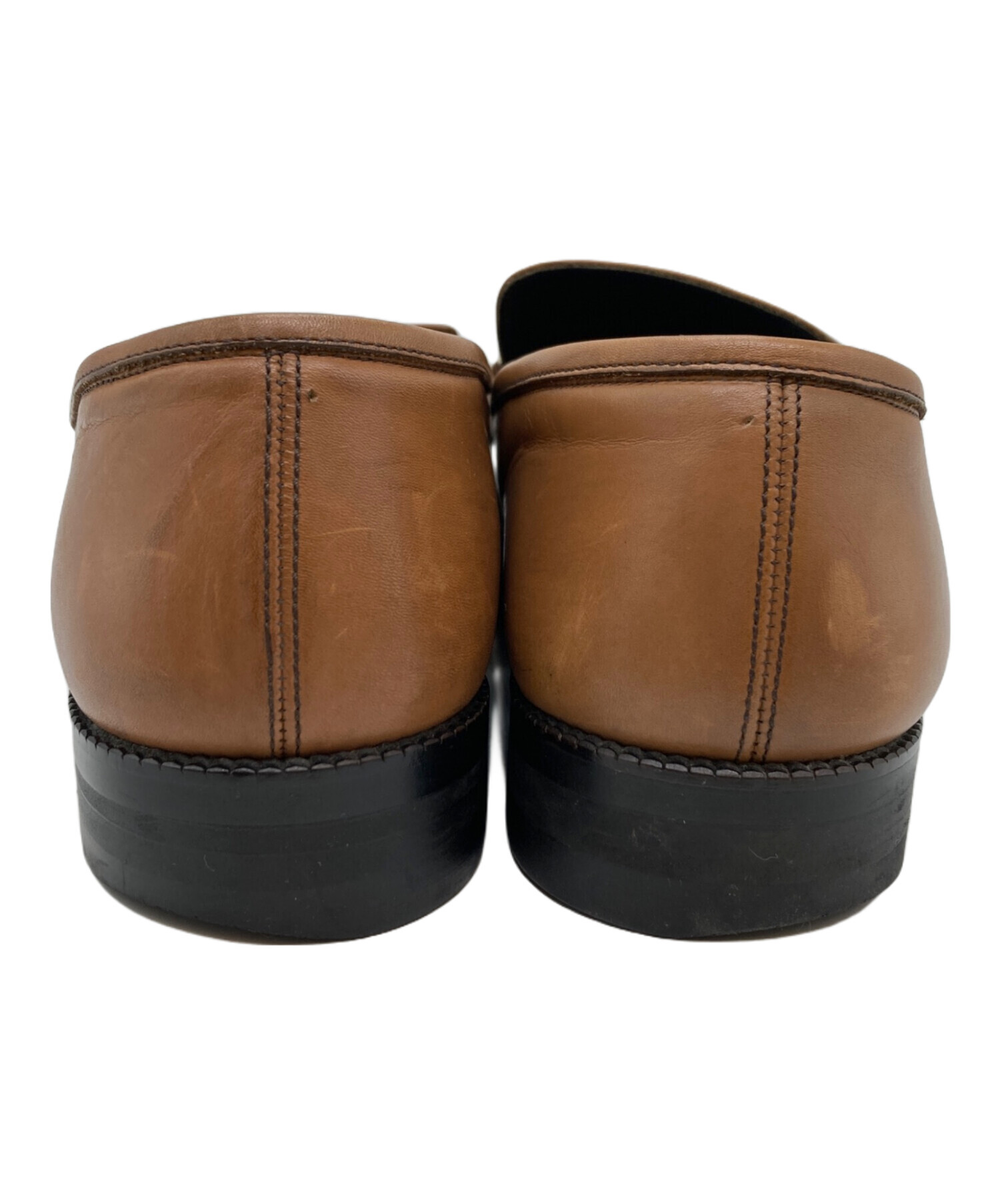 中古・古着通販】BURBERRY (バーバリー) ローファー ブラウン サイズ