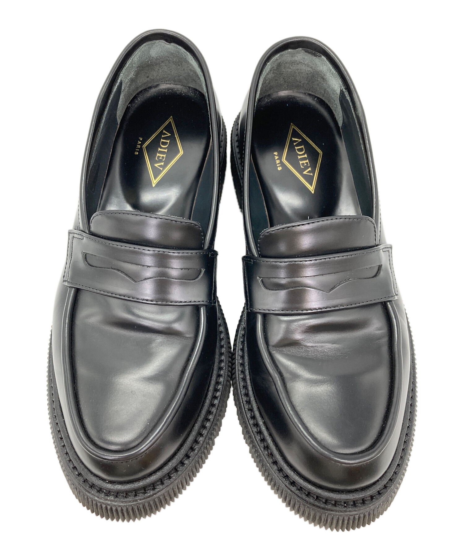 ADIEU PARIS / TYPE159 - size40 ADIEU leather loafers Type 159