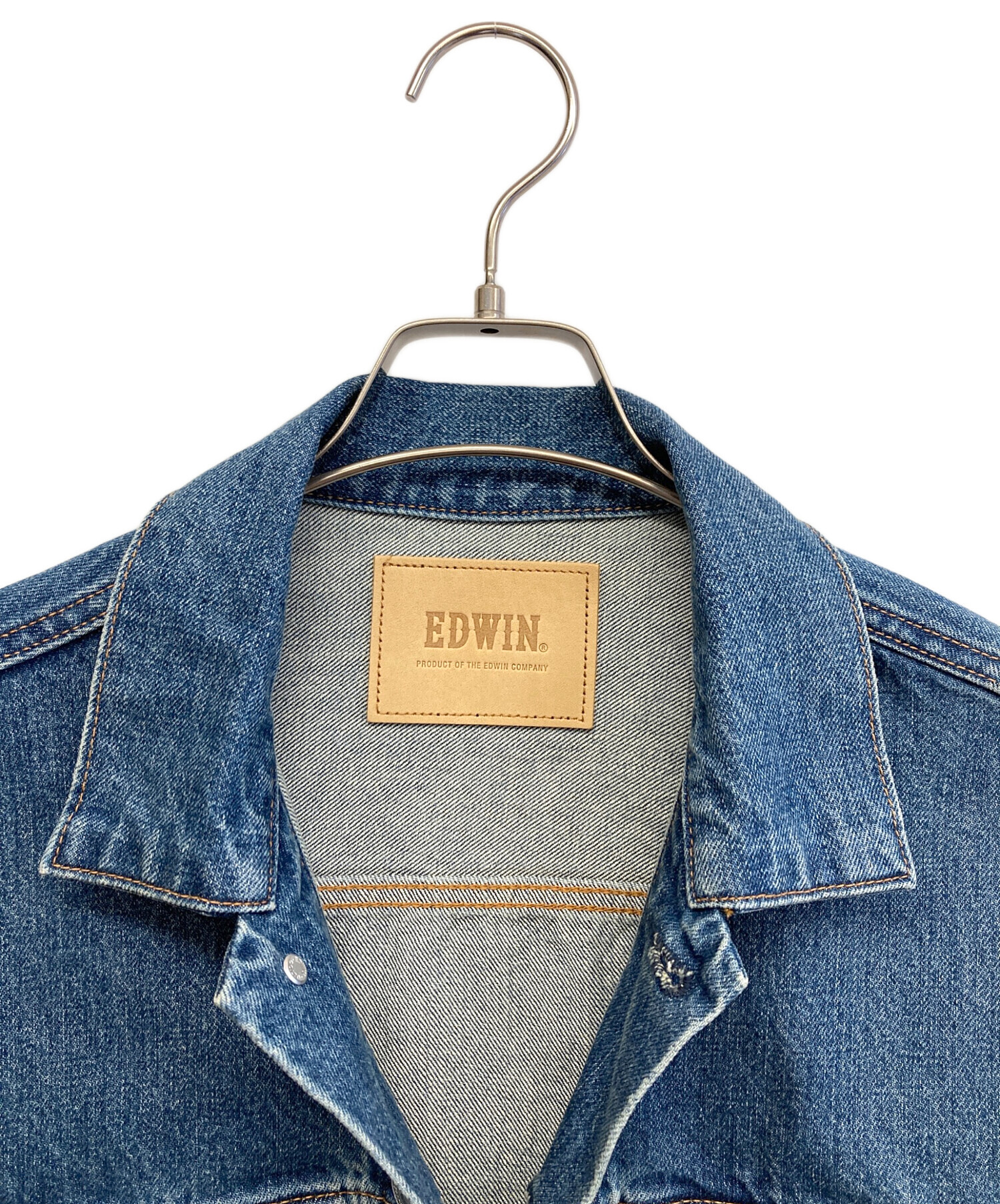 中古・古着通販】EDWIN (エドウィン) デニムジャケット インディゴ