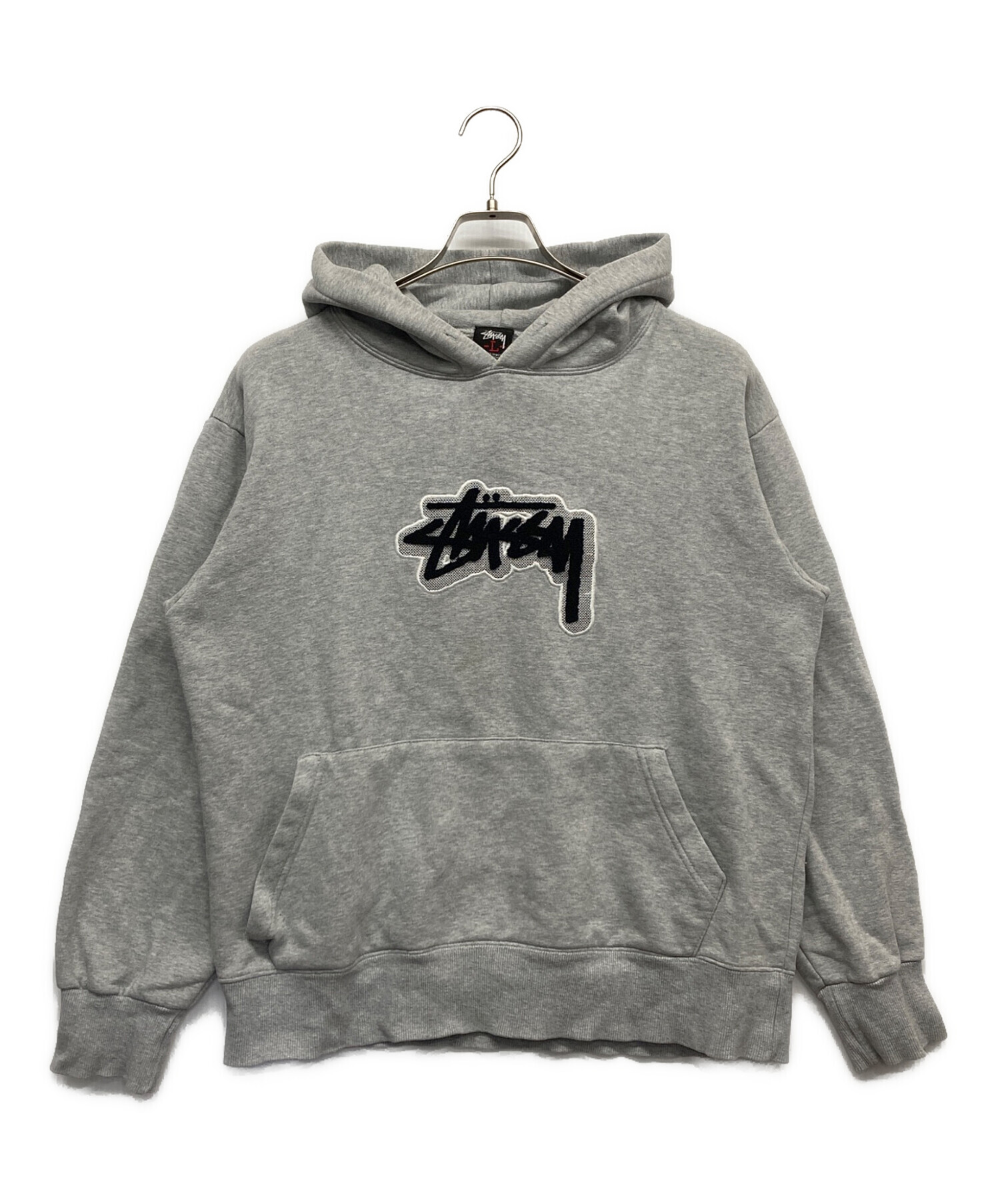中古・古着通販】stussy (ステューシー) 00sパーカー グレー サイズ:L 