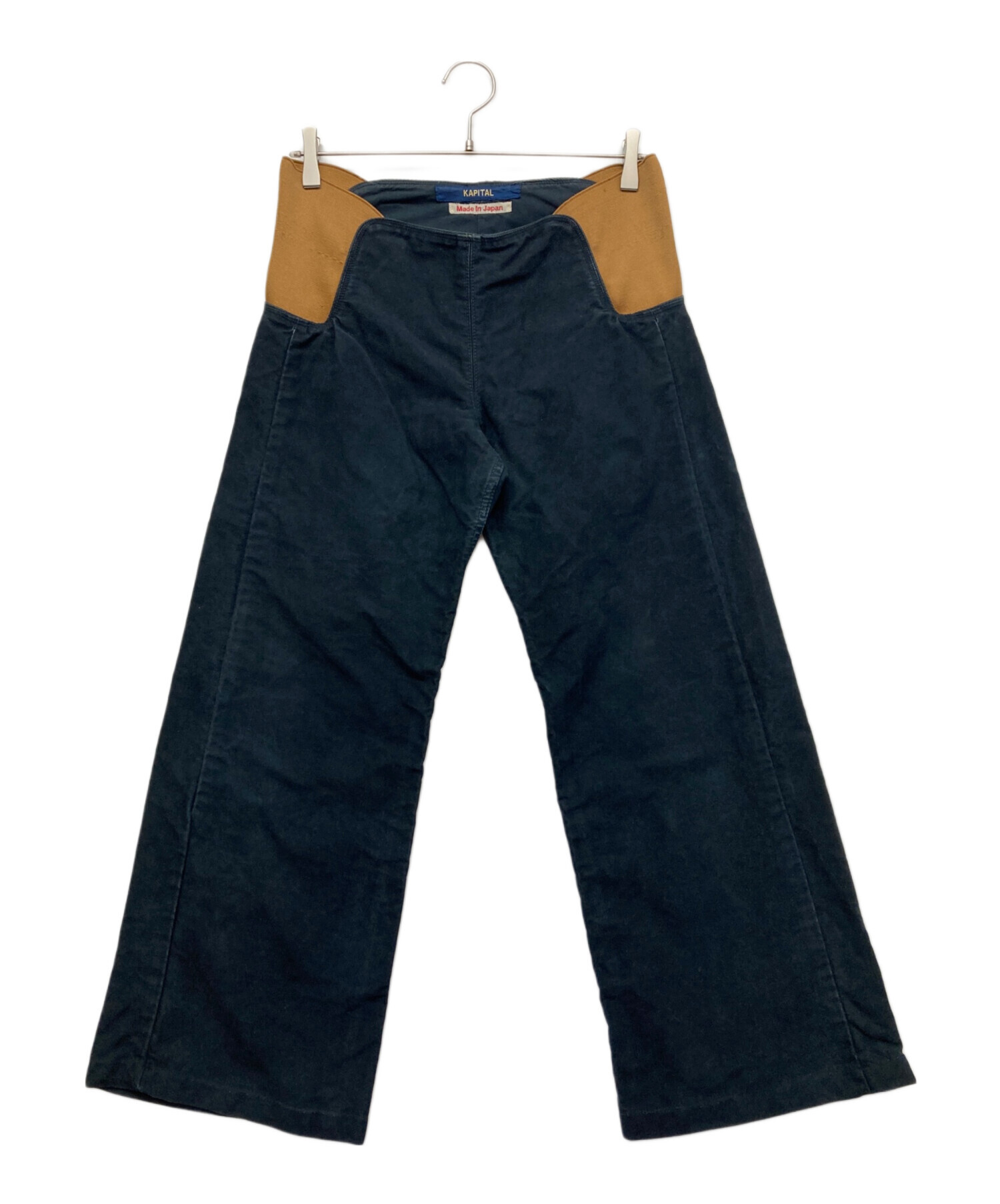 中古・古着通販】KAPITAL (キャピタル) ウエストサイドゴム切替ワイド 
