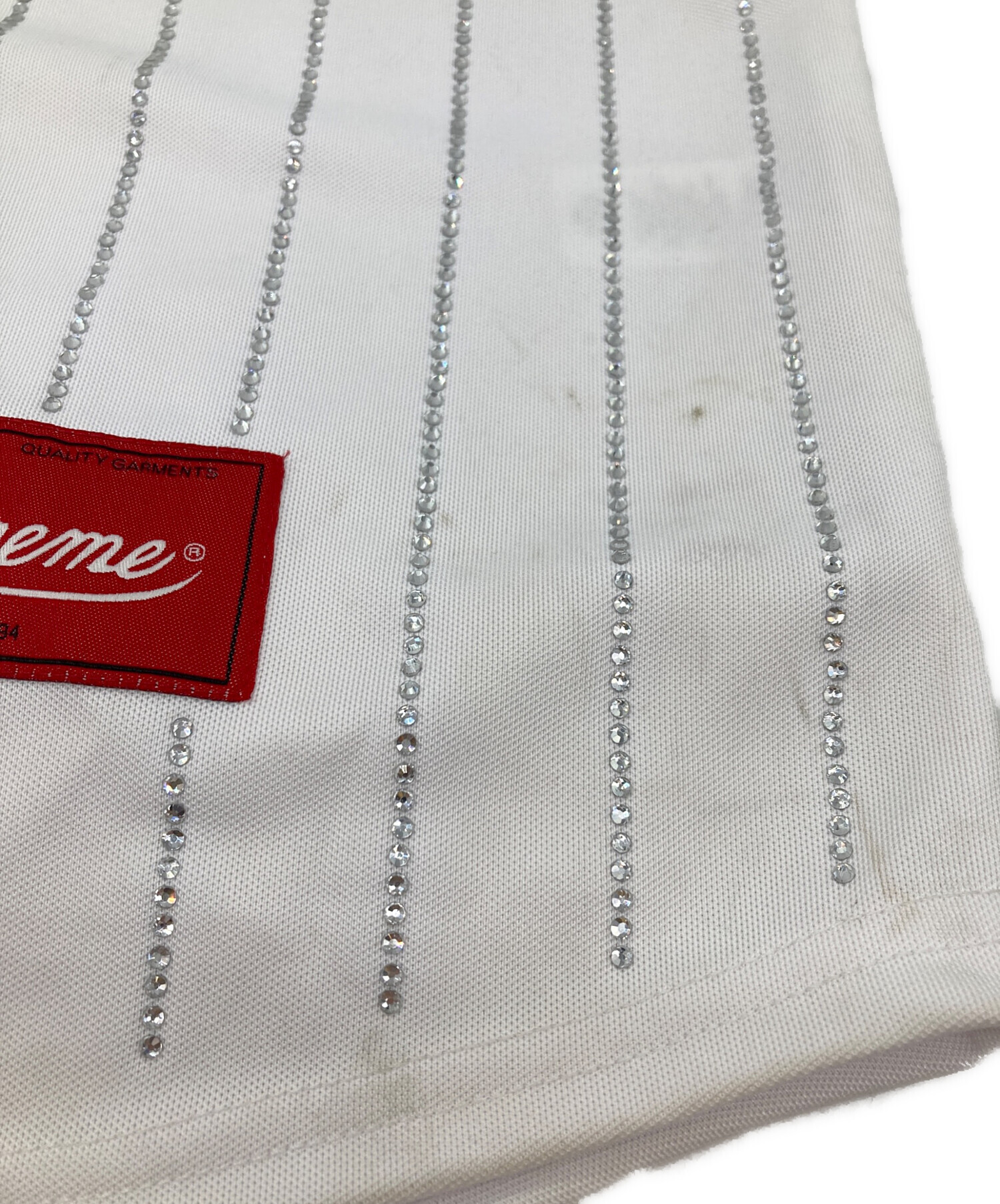 中古・古着通販】Supreme (シュプリーム) Rhinestone Stripe Baseball 
