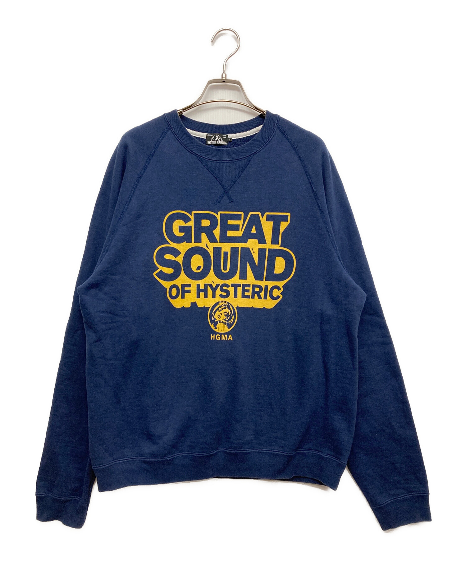 HYSTERIC GLAMOUR - UNLIMITED FUN スウェット ⁄ ネイビー | Tempt 