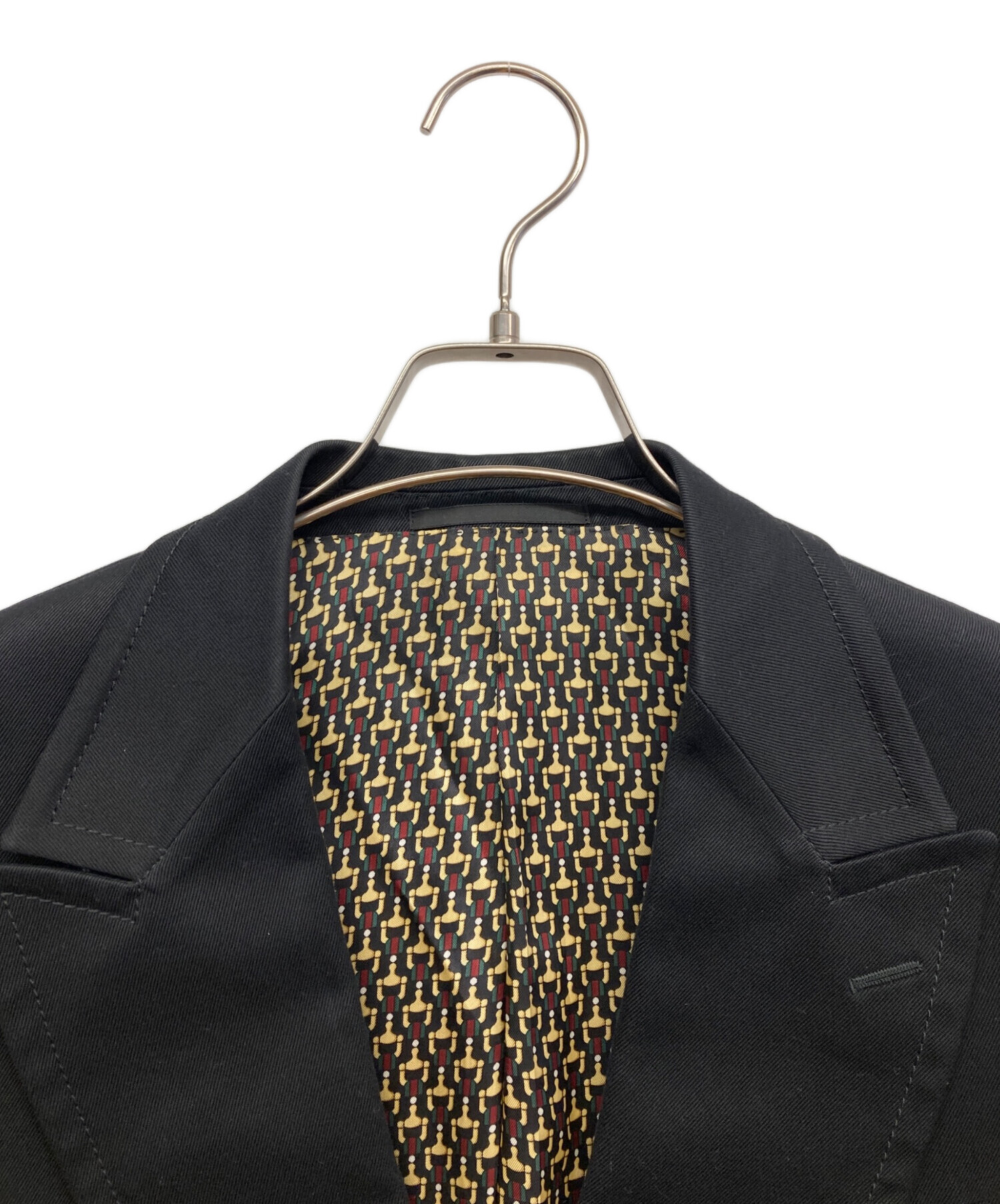 中古・古着通販】GUCCI (グッチ) テーラードジャケット ブラック