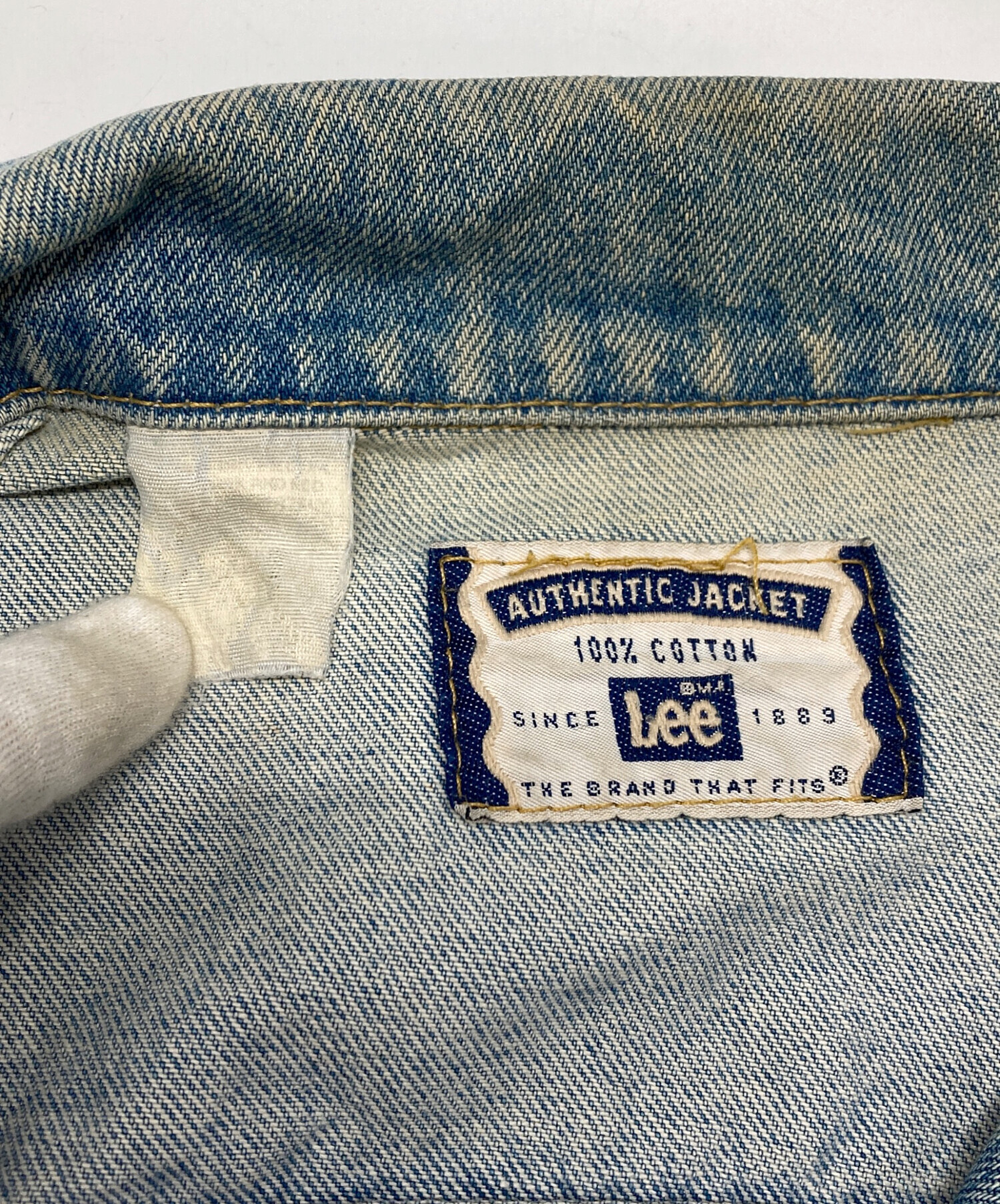 中古・古着通販】LEE (リー) 90s デニムジャケット ブルー サイズ