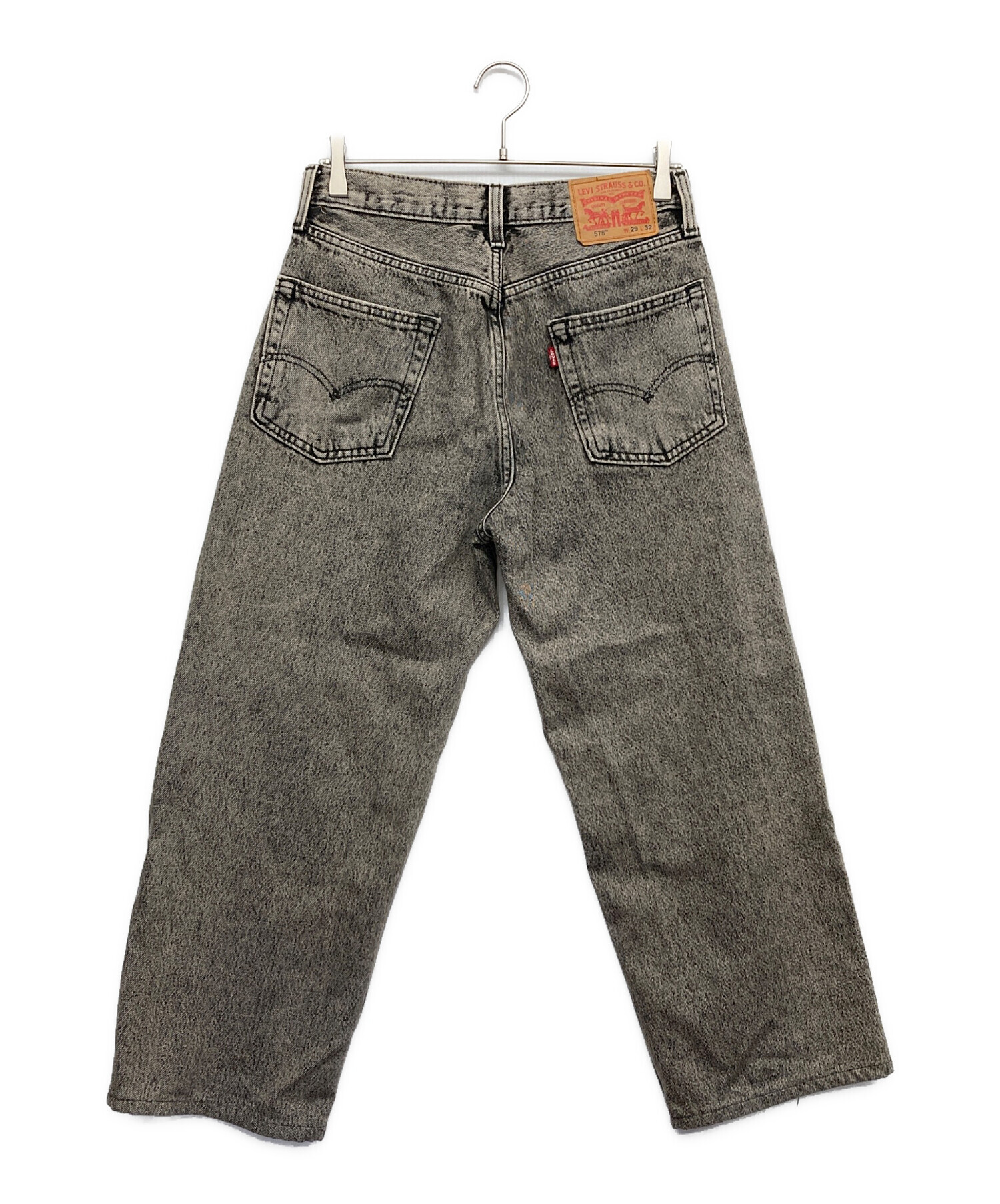 中古・古着通販】LEVI'S (リーバイス) 578デニムパンツ ブラック