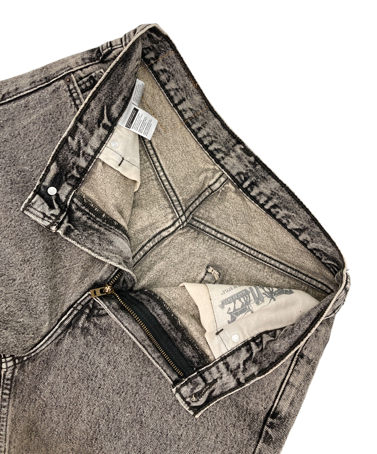 中古・古着通販】LEVI'S (リーバイス) 578デニムパンツ ブラック