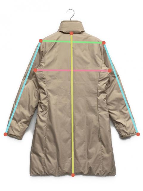 中古・古着通販】MONCLER (モンクレール) リバーシブルロングダウン