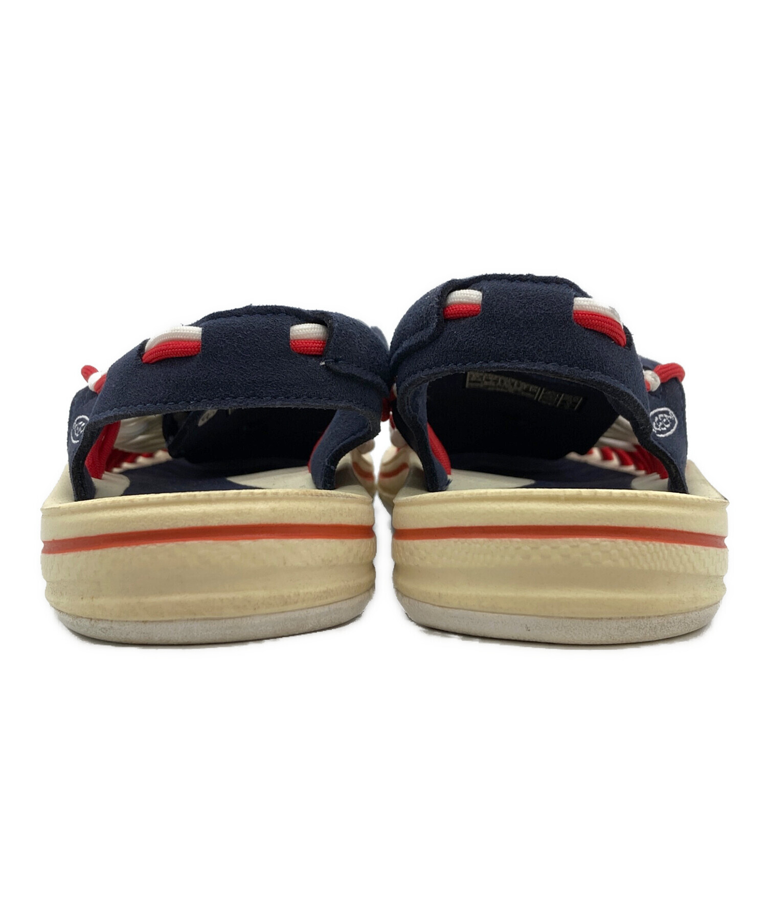 未使用級✨️　KEEN ユニークサンダル ネイビー / レッド 24.5 中古・古着通販】KEEN (キーン) ユニークサンダル ネイビー×レッド