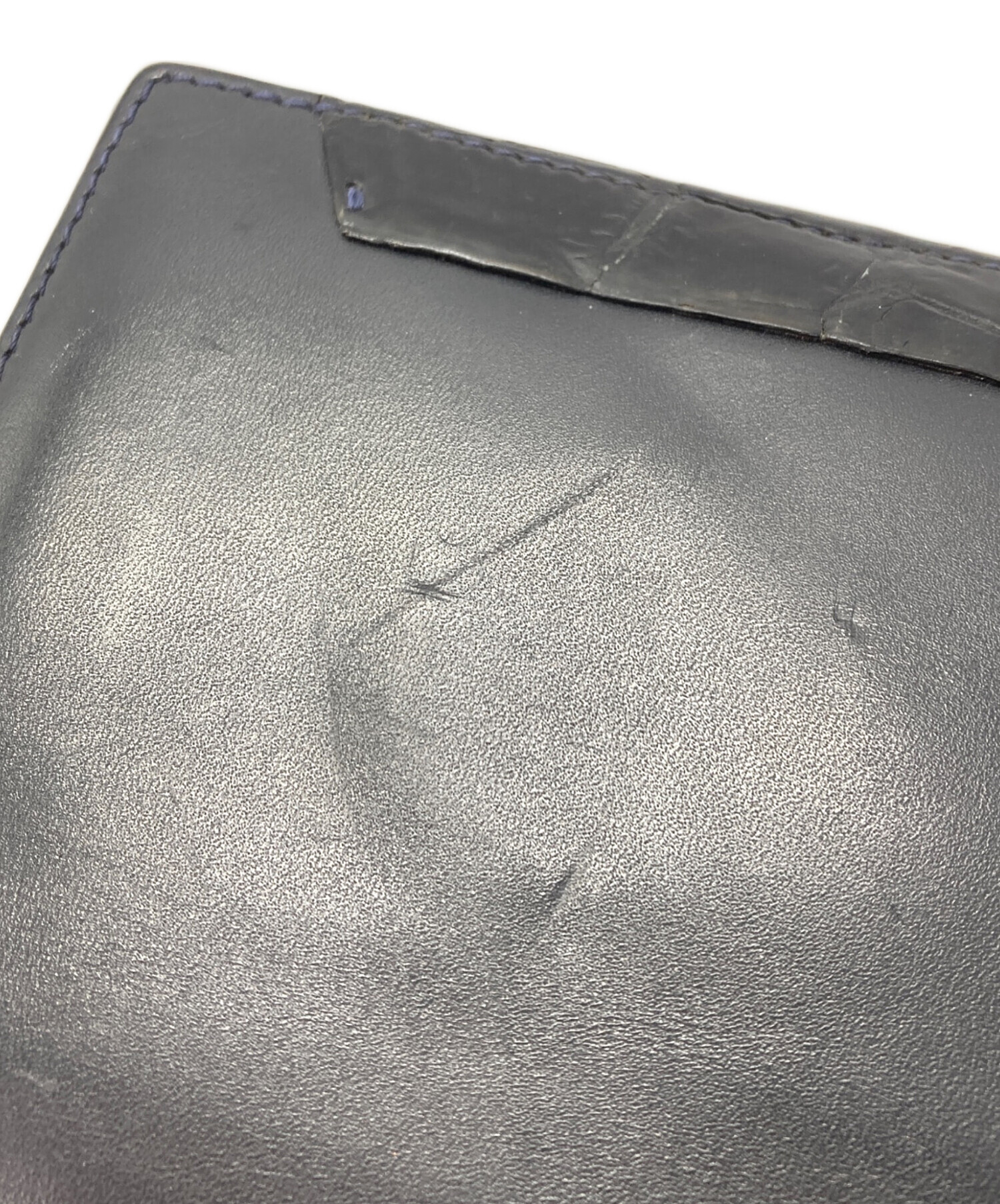 【高級】Brioni ブリオーニ 本革 長財布 イタリア製 中古・古着通販】BRIONI (ブリオーニ) 長財布 ブラック｜ブランド