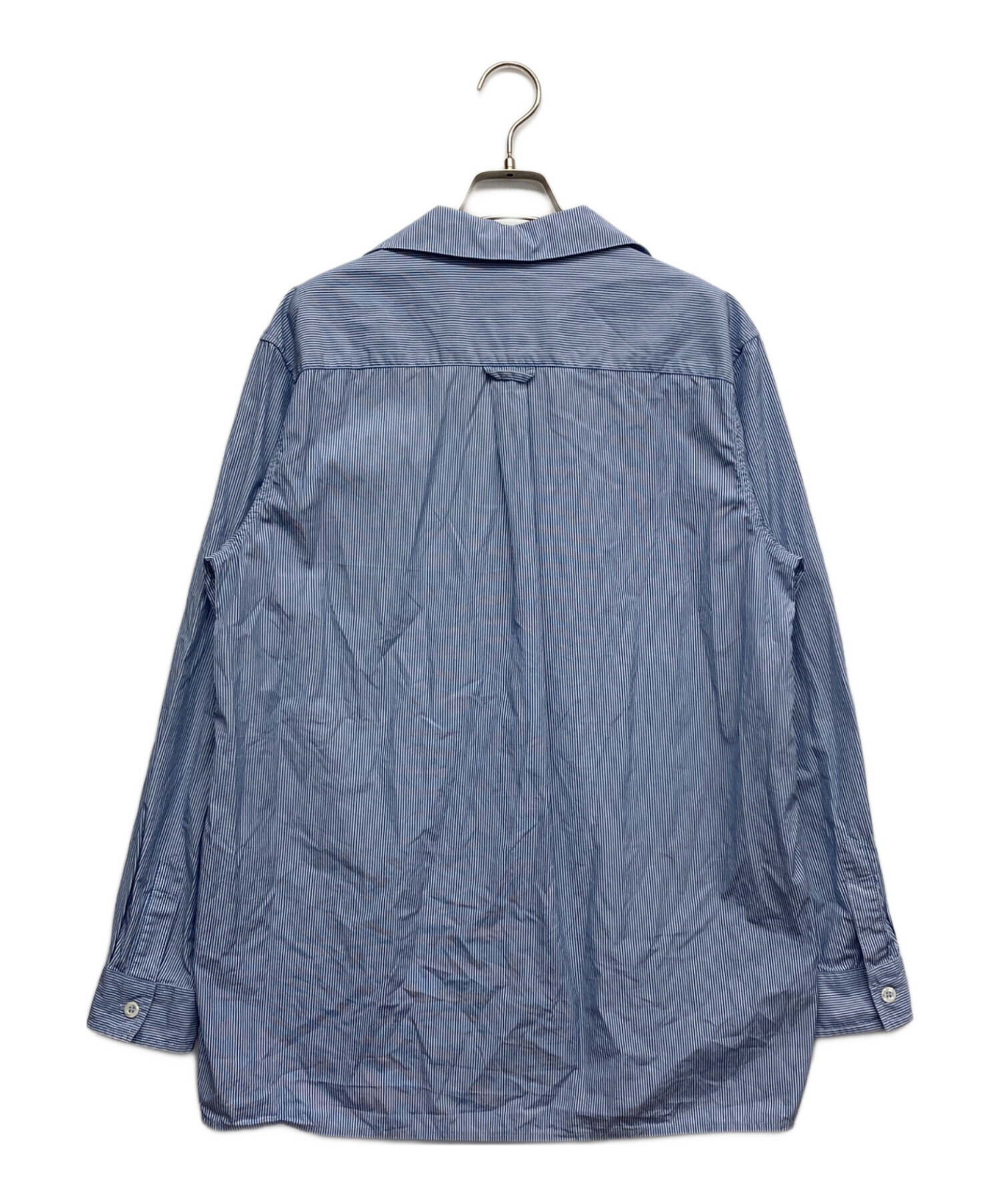 中古・古着通販】A.P.C. (アーペーセー) スキッパーストライプブラウス